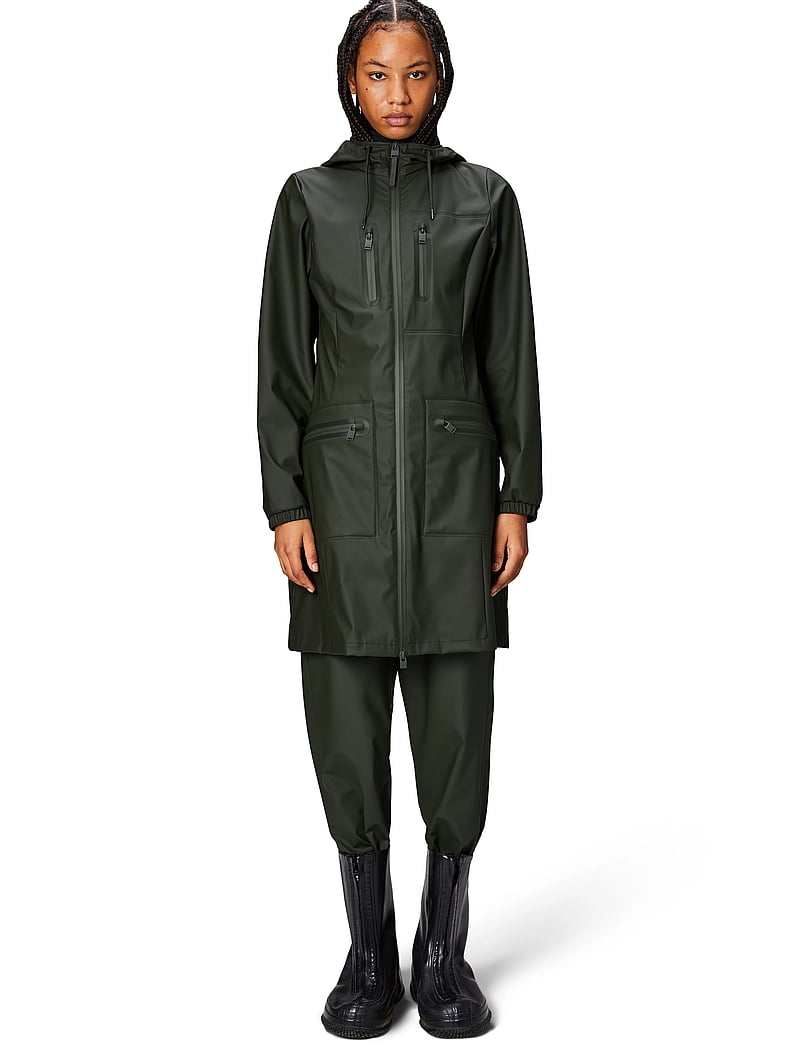 Rains Cargo Curve Jacket (RAI12050) Raincoats - Main Image