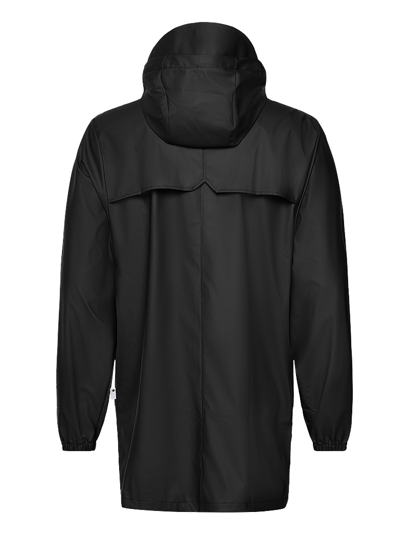 Rains - Cargo Long Jacket W3 - regenmäntel - black - 2