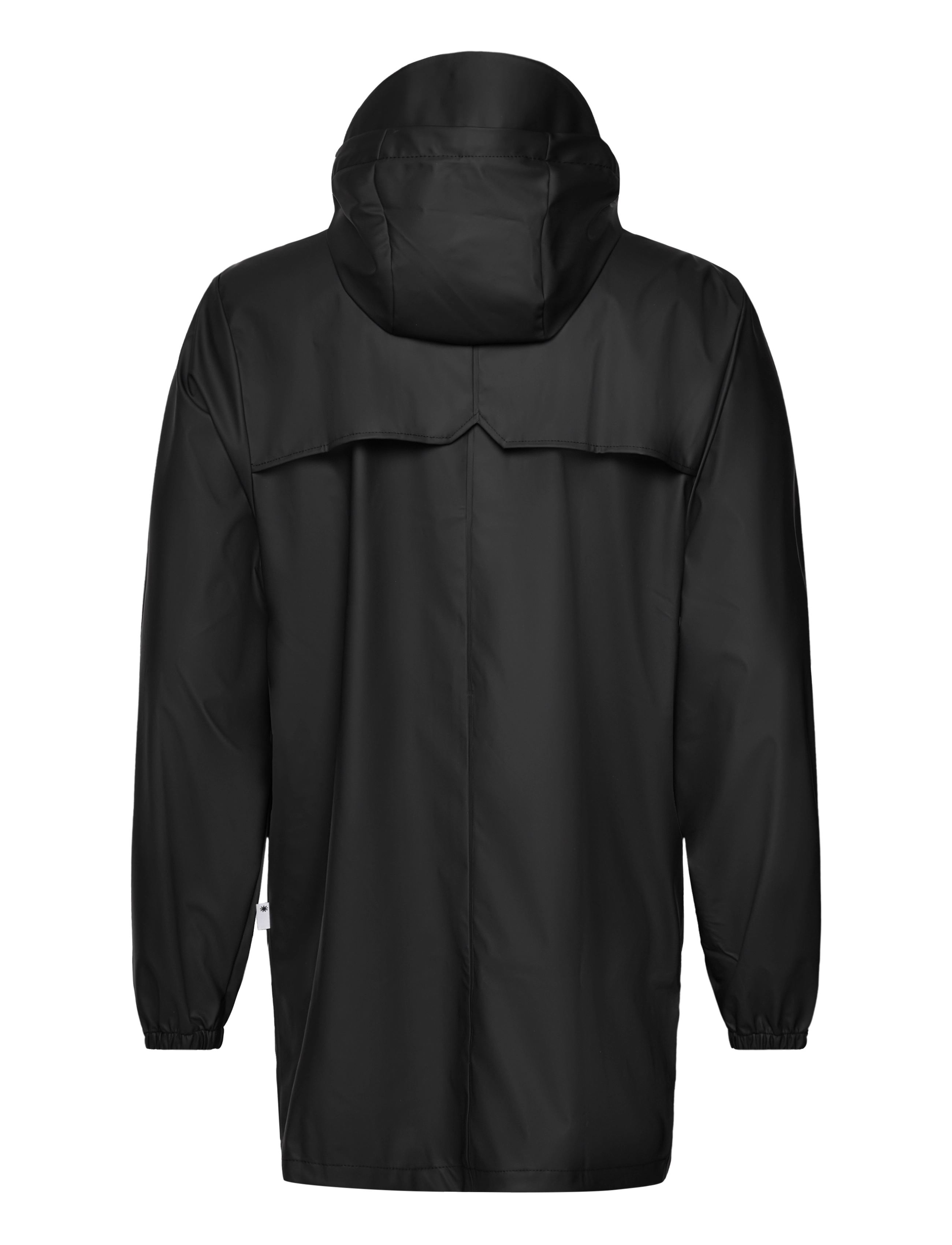 Rains - Cargo Long Jacket W3 - virsdrēbes - black - 2