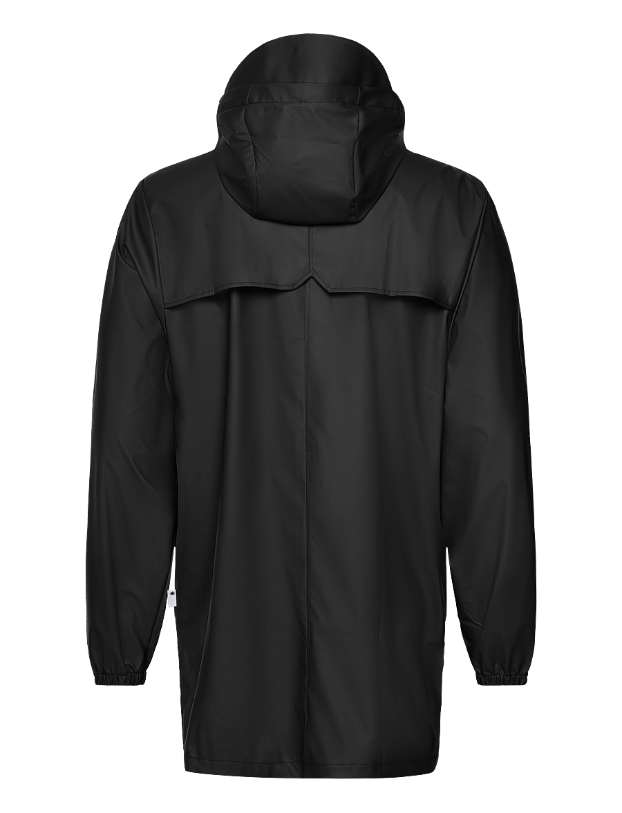 Rains - Cargo Long Jacket W3 - black - 2