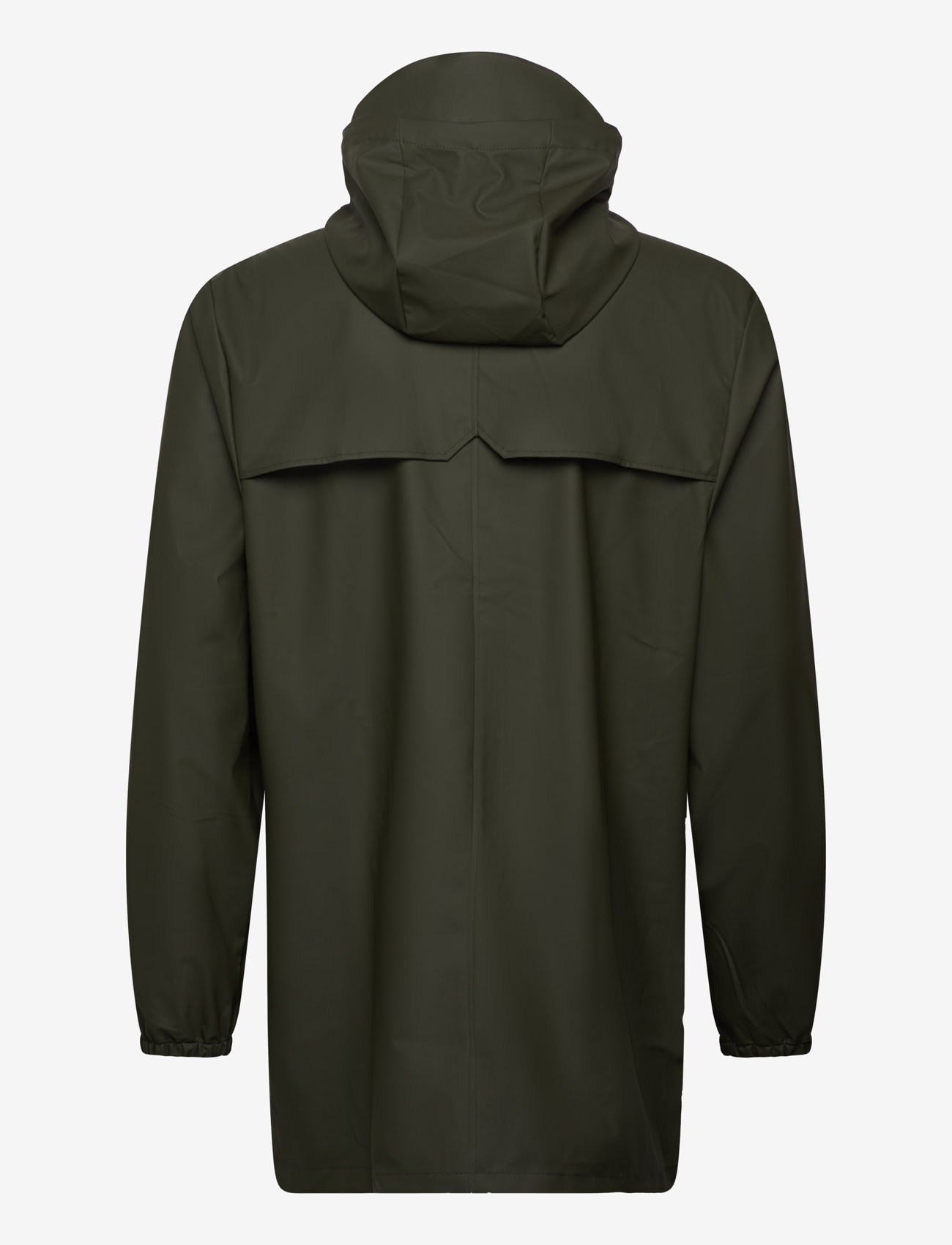 Rains - Cargo Long Jacket W3 - regenmäntel - green - 1