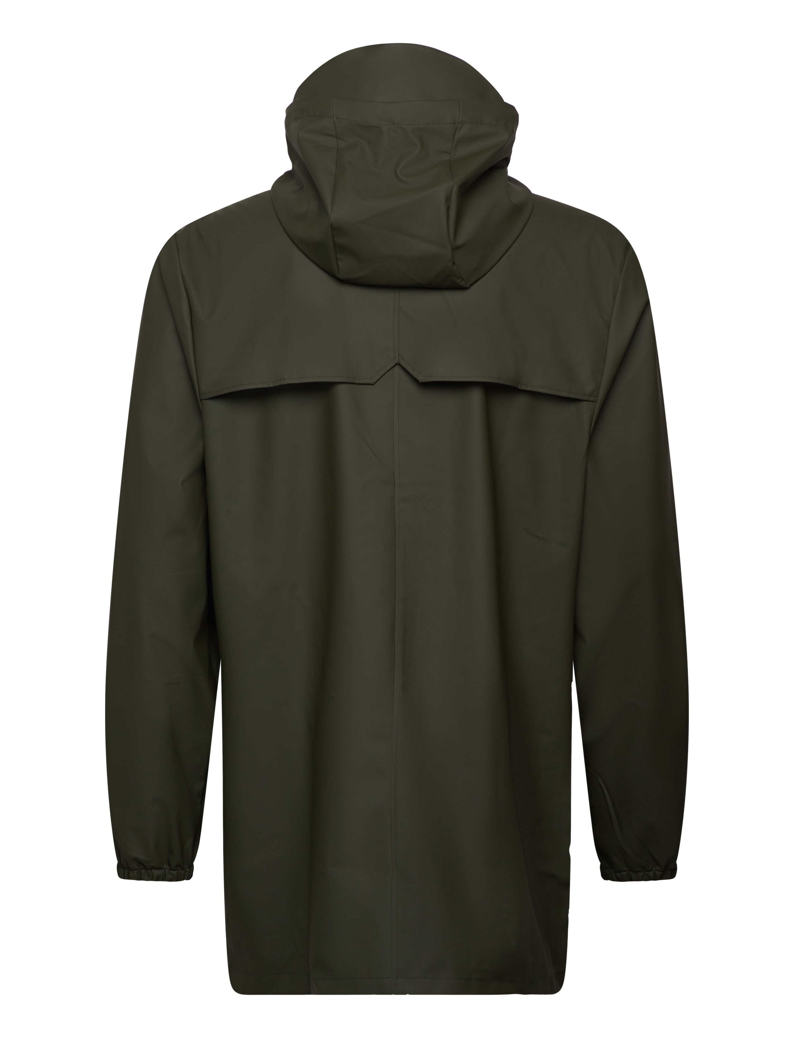 Rains - Cargo Long Jacket W3 - lietpalčiai - green - 2