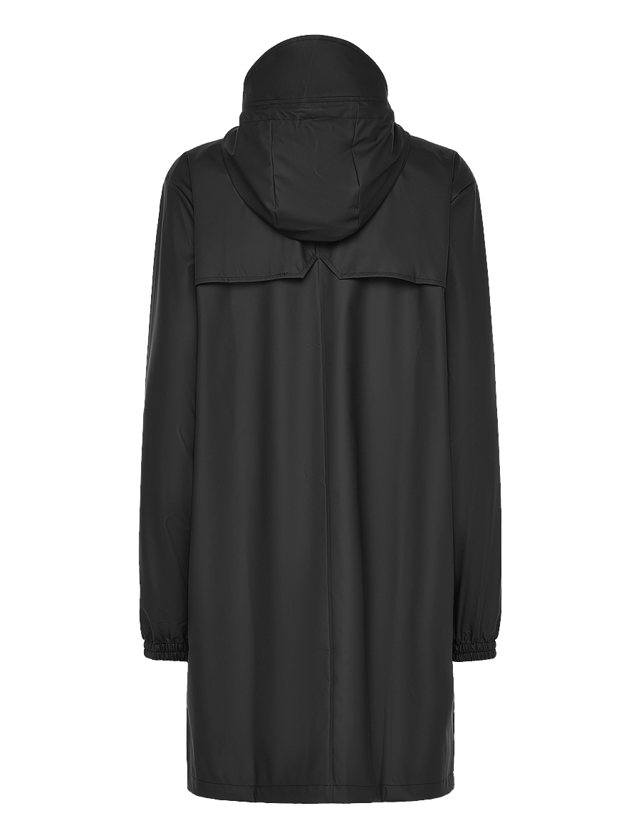 Rains - Long Storm Breaker W3 - vihmamantlid - black - 2