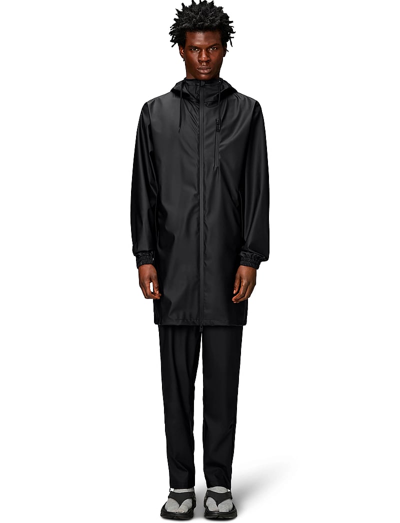Rains - Long Storm Breaker W3 - lietpalčiai - black - 0