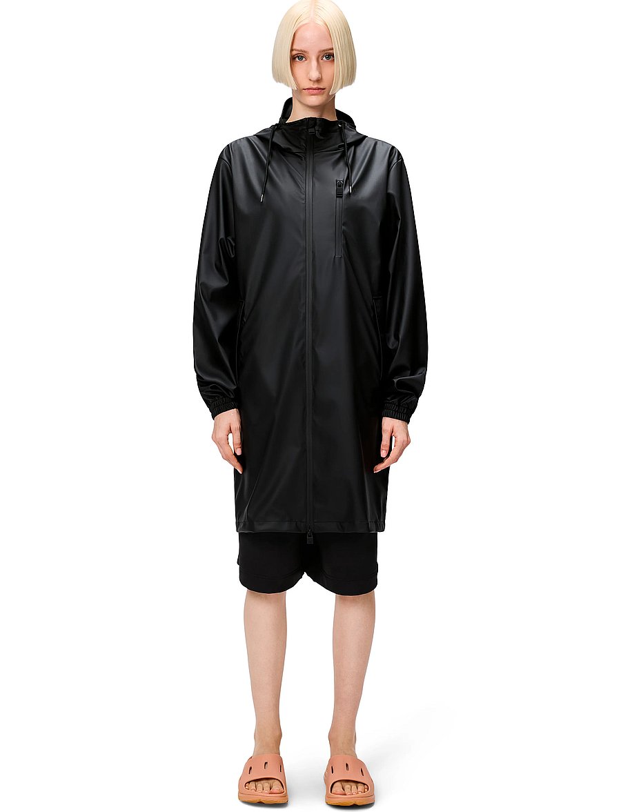 Rains - Long Storm Breaker W3 - vihmamantlid - black - 3