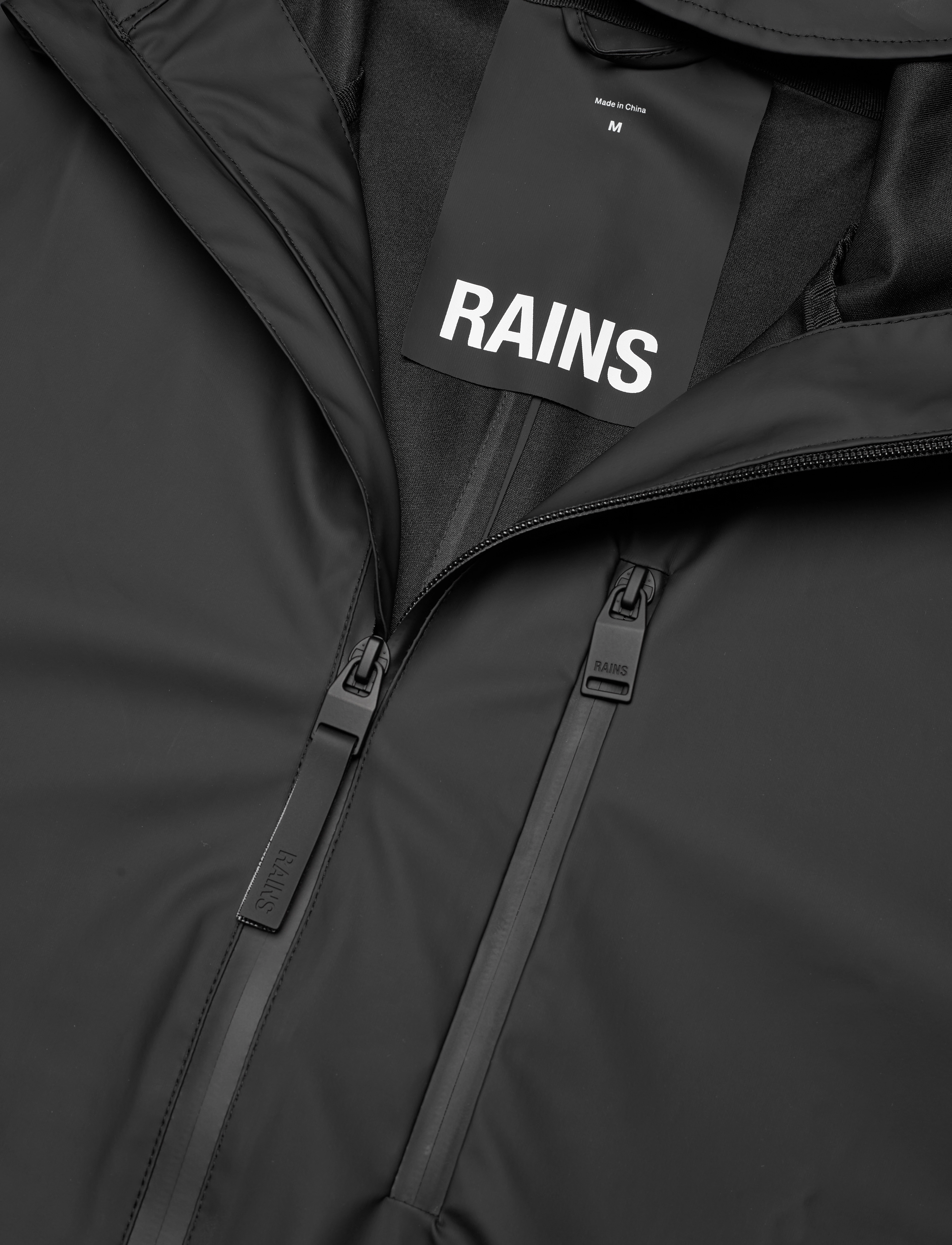 Rains - Long Storm Breaker W3 - vihmamantlid - black - 4