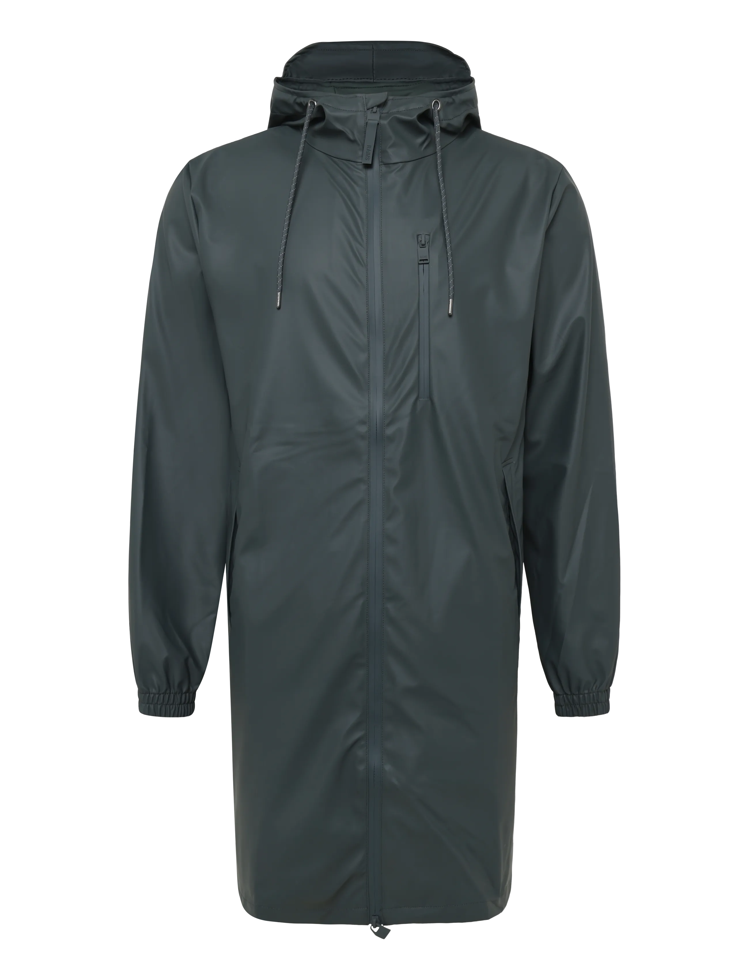 Rains Long Storm Breaker W3 - Rain coats - DARK GREY / grey