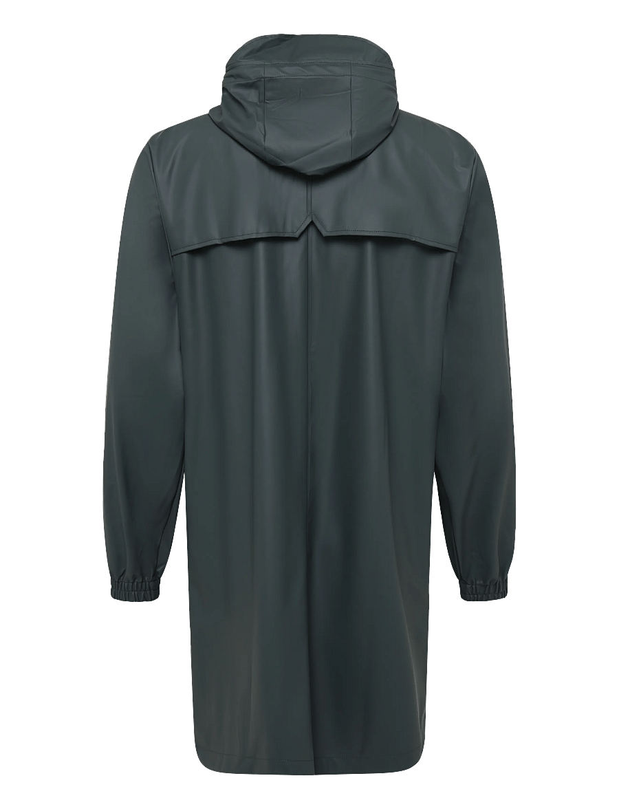 Rains - Long Storm Breaker W3 - vihmamantlid - dark grey - 1