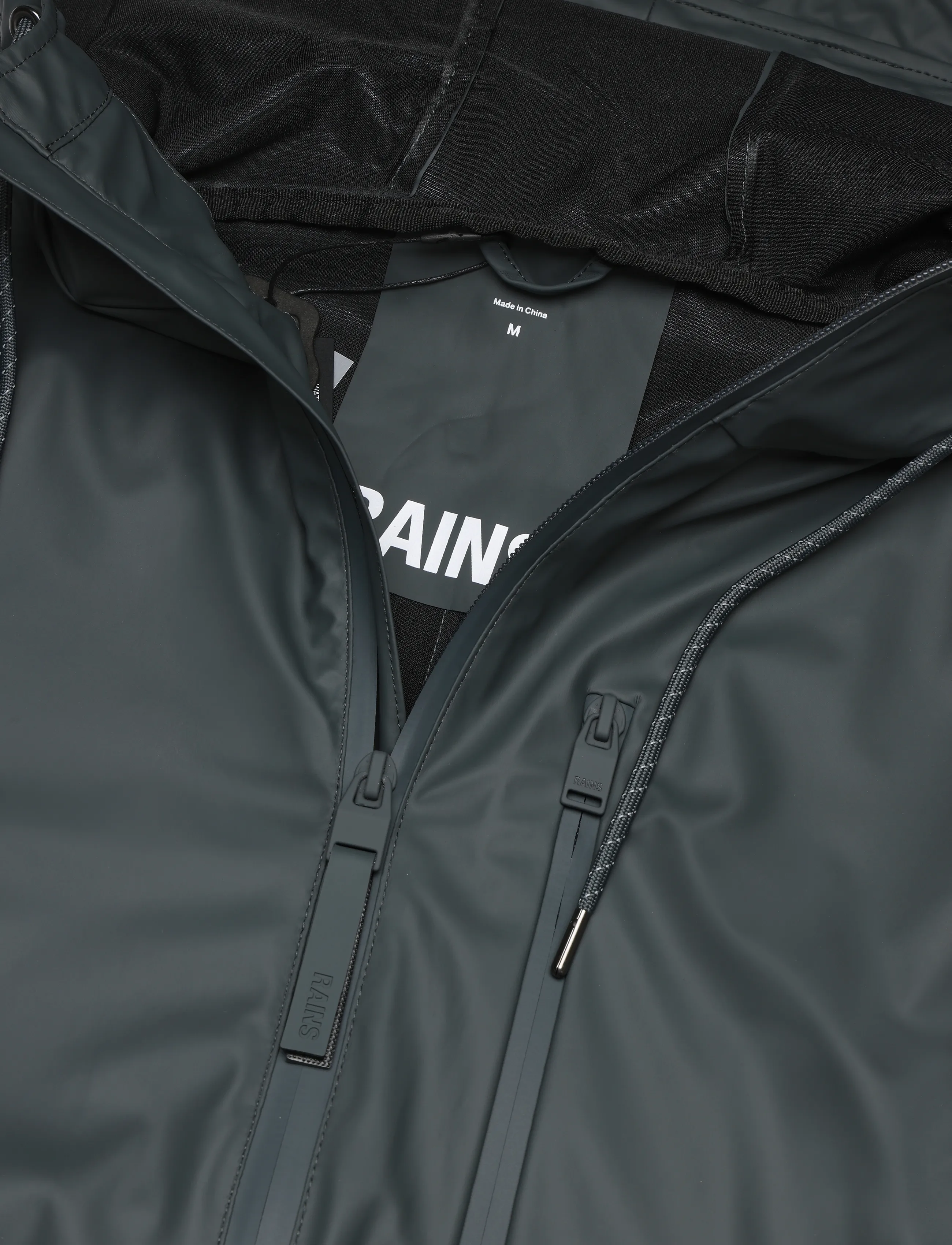 Rains - Long Storm Breaker W3 - rain coats - dark grey - 2