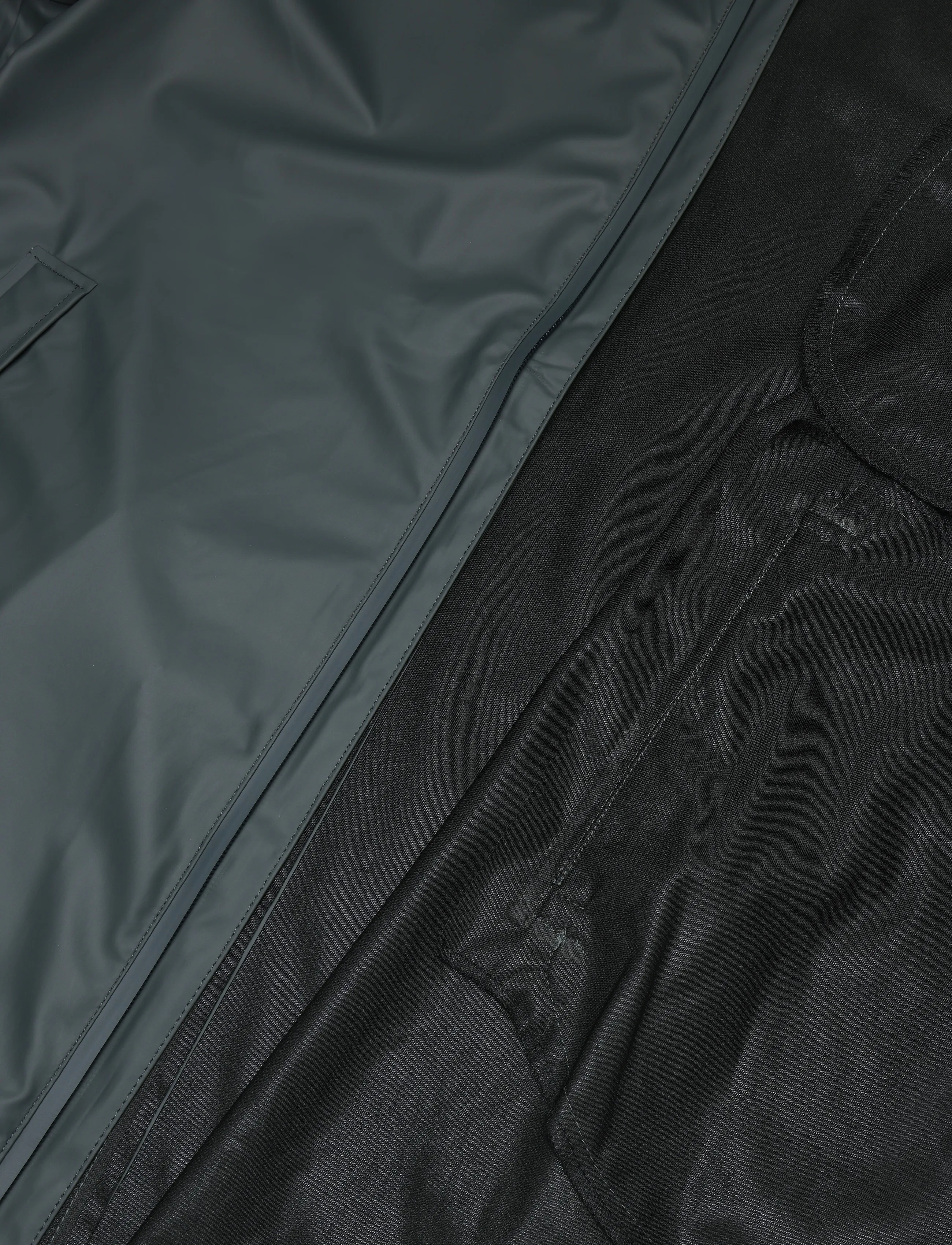 Rains - Long Storm Breaker W3 - rain coats - dark grey - 4