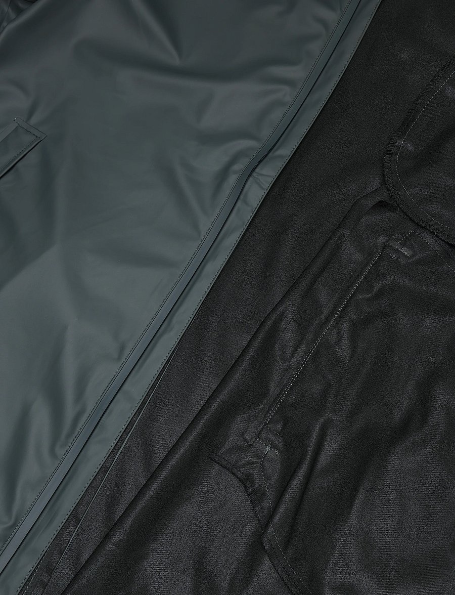 Rains - Long Storm Breaker W3 - vihmamantlid - dark grey - 4