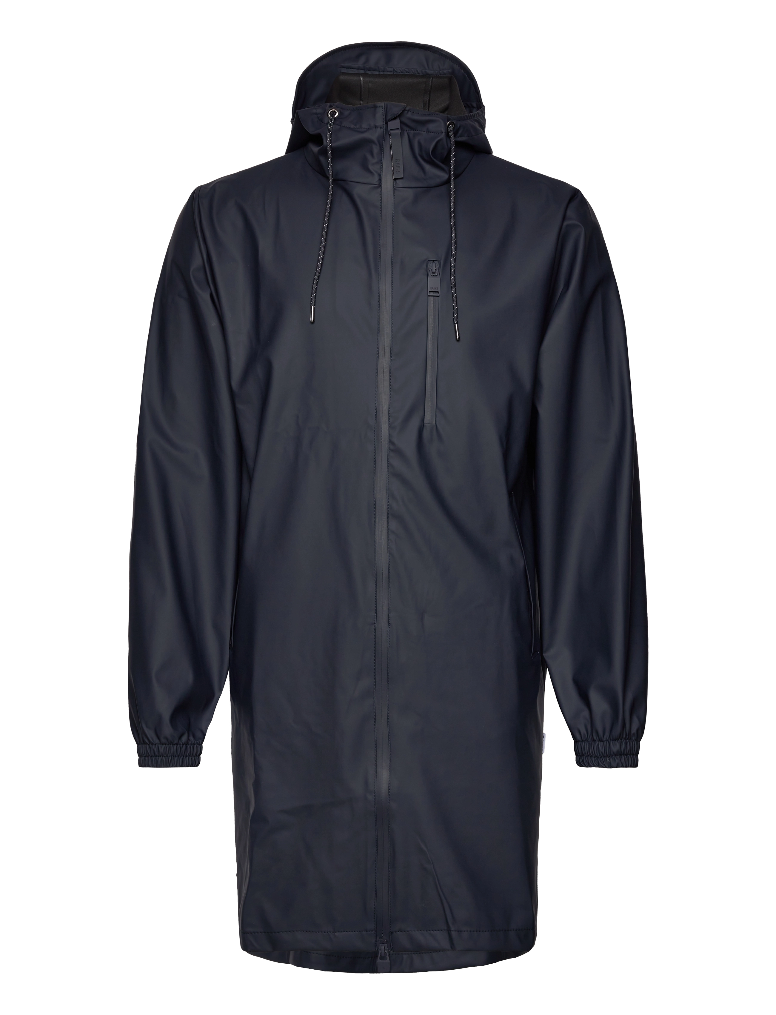 RAINS Long Storm Breaker W3 Navy - S - Herren