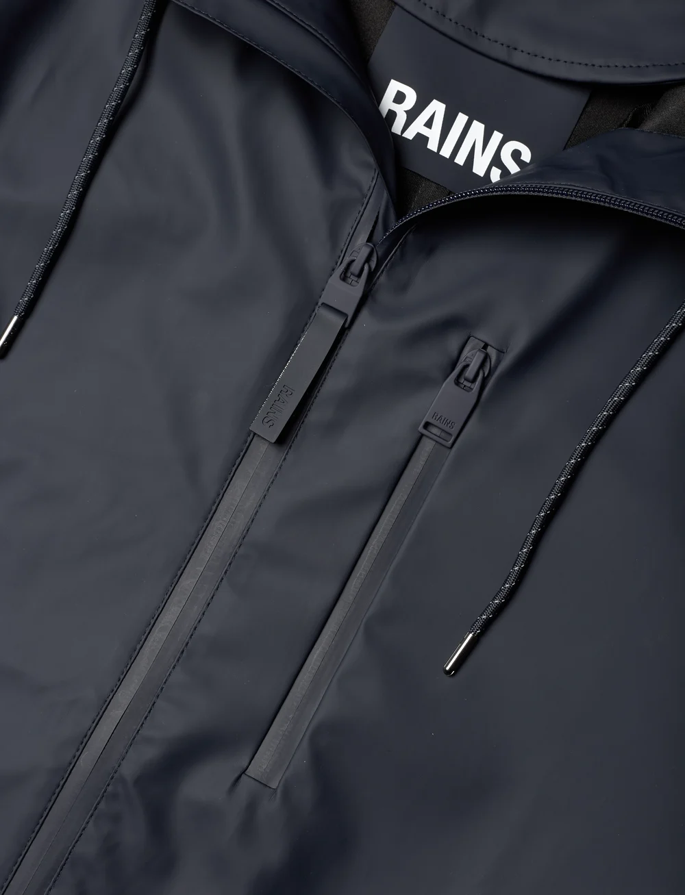 Rains - Long Storm Breaker W3 - regnjackor - navy - 4