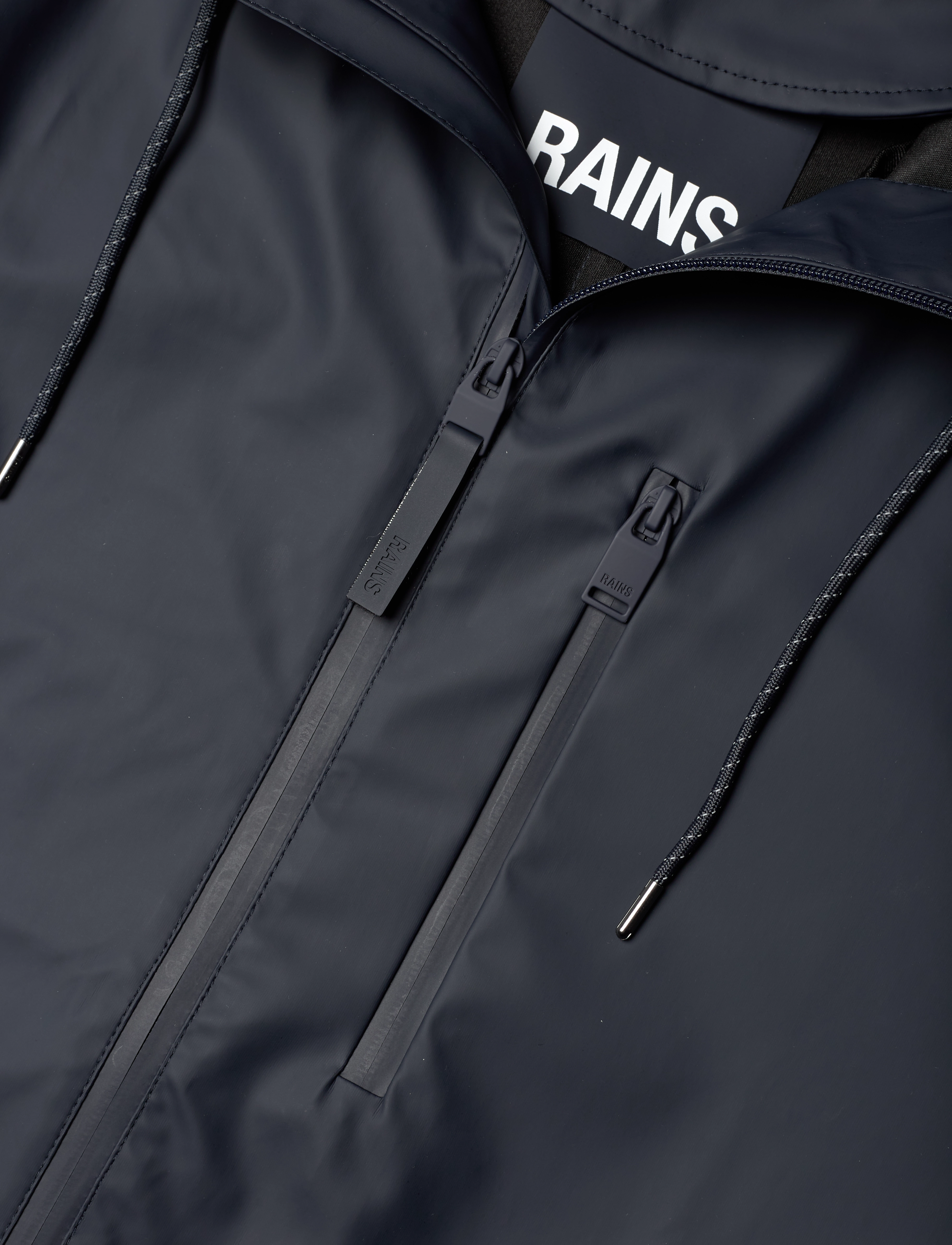Rains - Long Storm Breaker W3 - regenmäntel - navy - 4