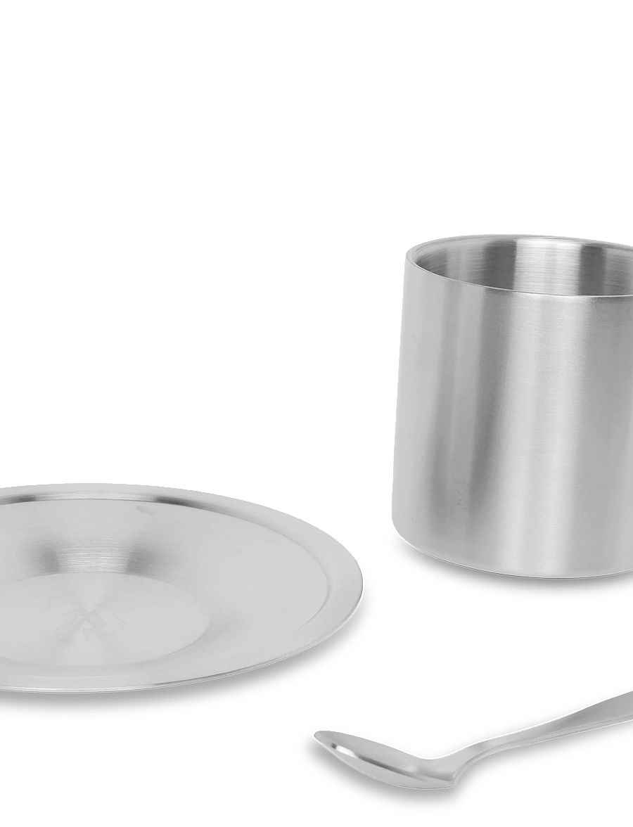 Rains - Stainless Steel Coffee Mug 280 ml - teskedar & kaffeskedar - steel - 2