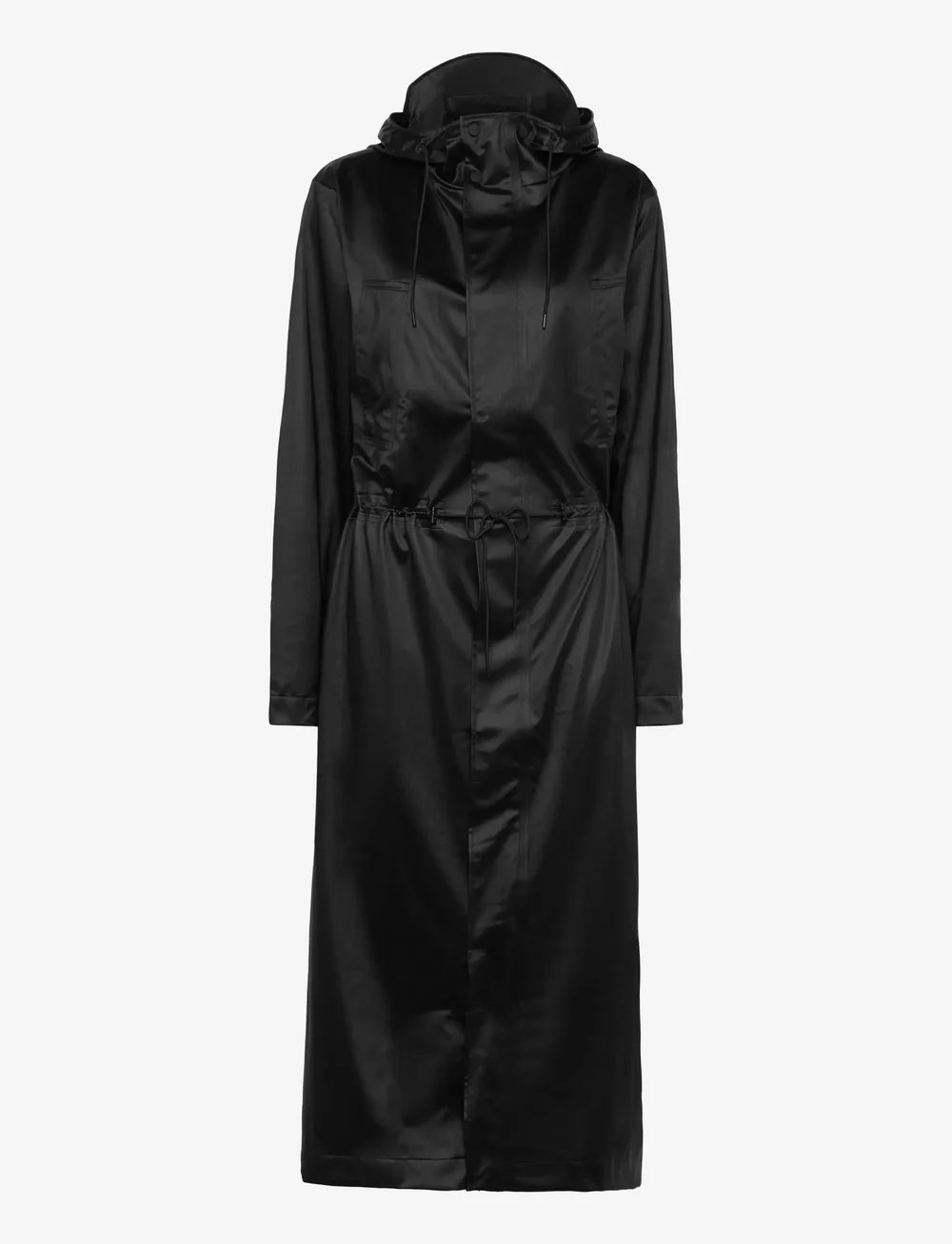 Rains - Bold Longest Jacket W3 - regnjackor - black grain - 0