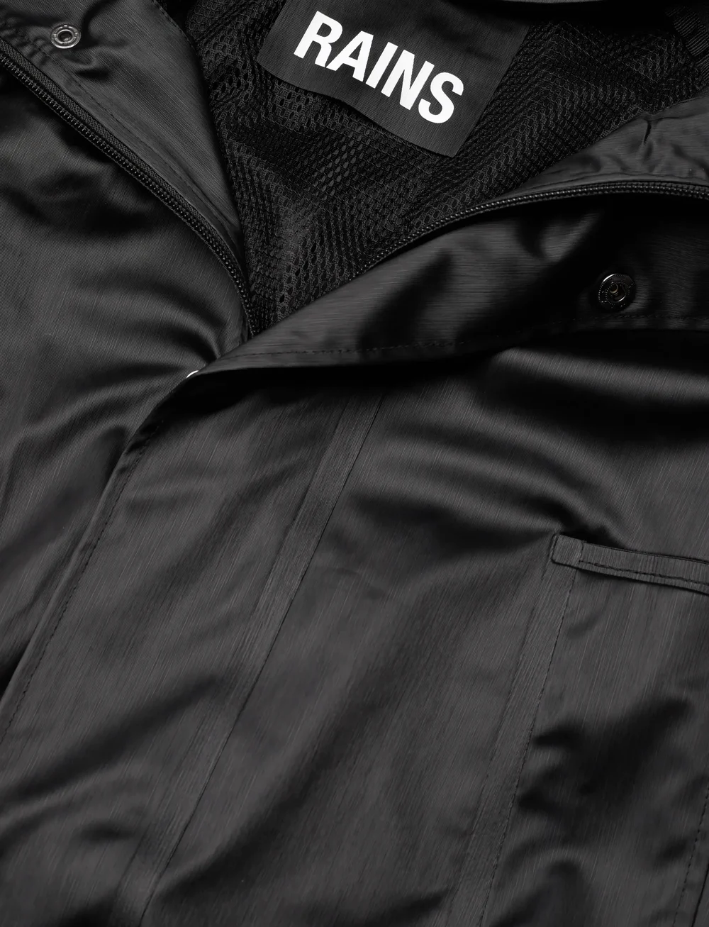 Rains - Bold Longest Jacket W3 - regnjackor - black grain - 2