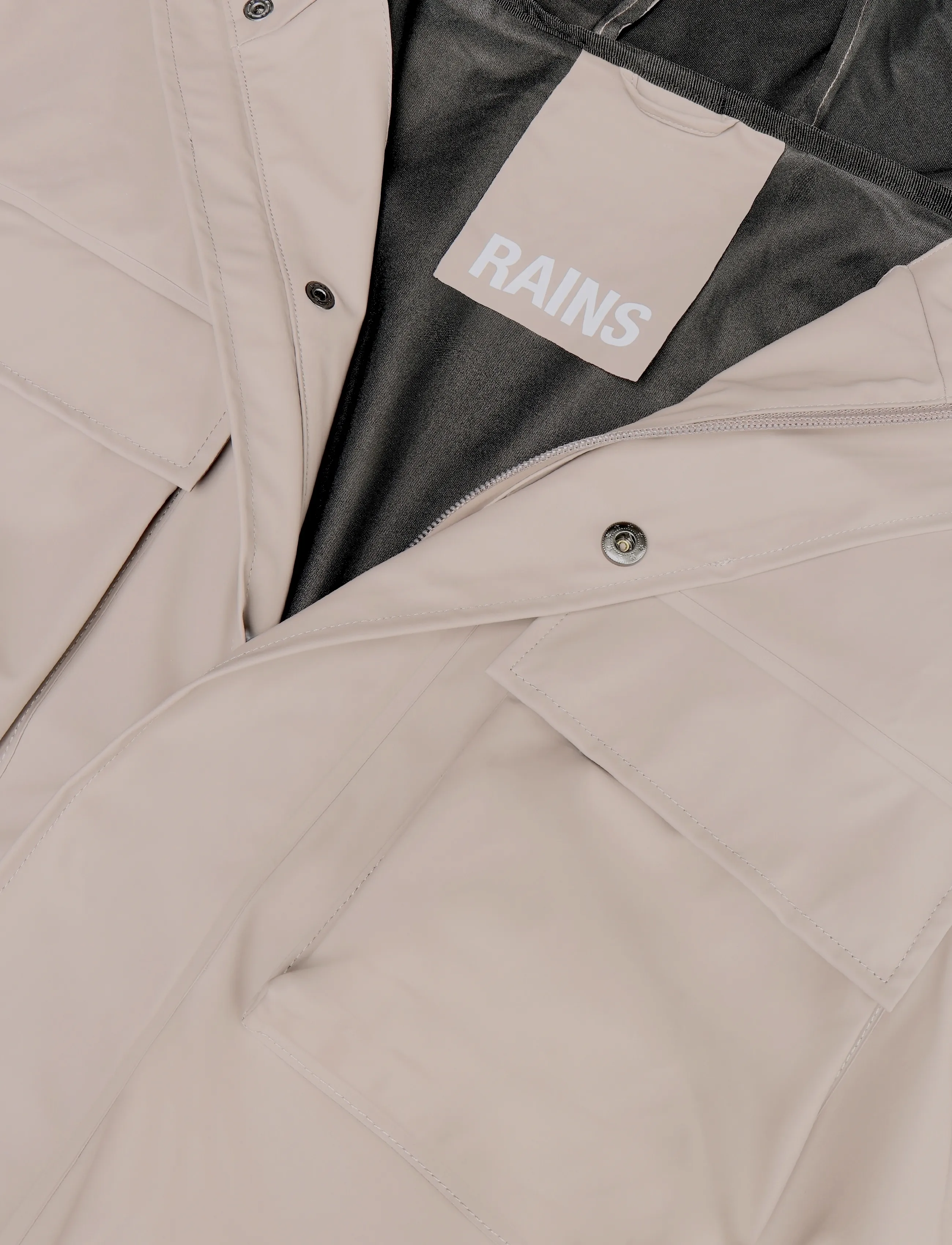 Rains - Pocket Jacket W3 - frühlingsjacken - cinder - 5