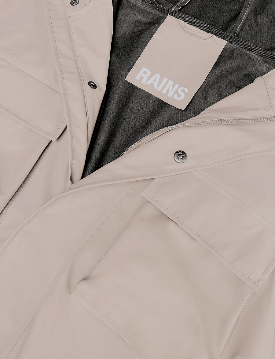 Rains - Pocket Jacket W3 - frühlingsjacken - cinder - 5