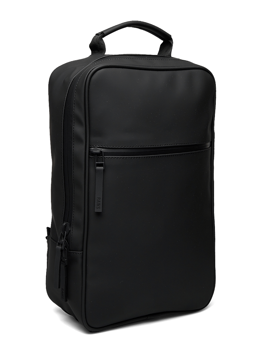 Rains - Book Backpack W3 - 01 black - 2