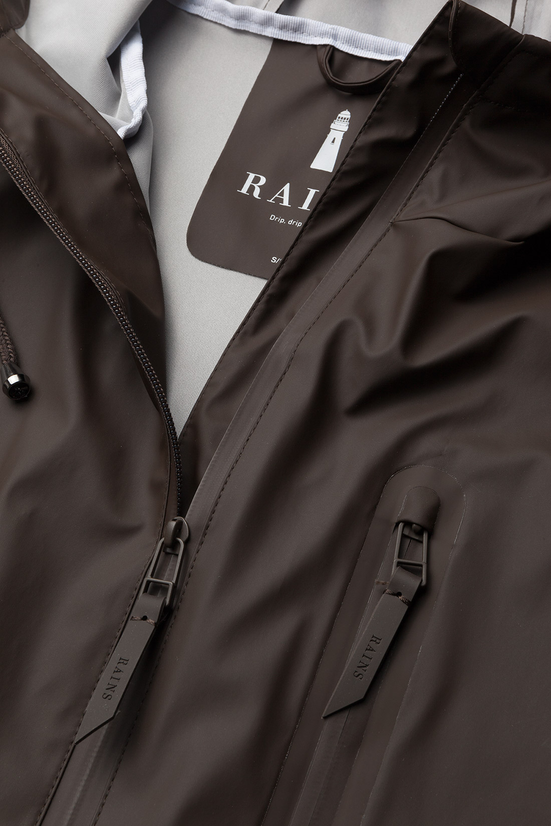 Rains drip drip drip coat sales