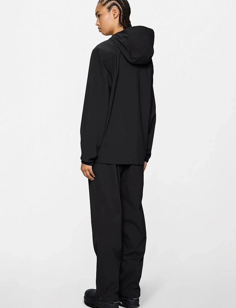 Rains - Suva Hardshell Jacket W3 - regnjackor - black - 5
