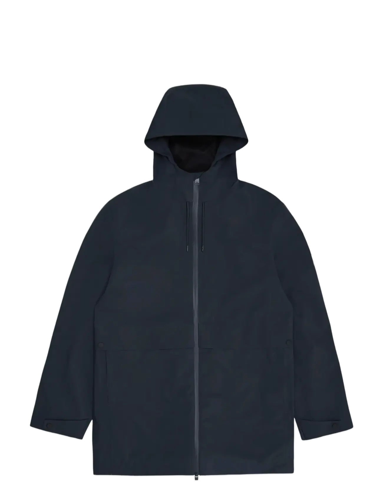 RAINS Suva Hardshell Long Jacke W3 Navy - XL - Damen