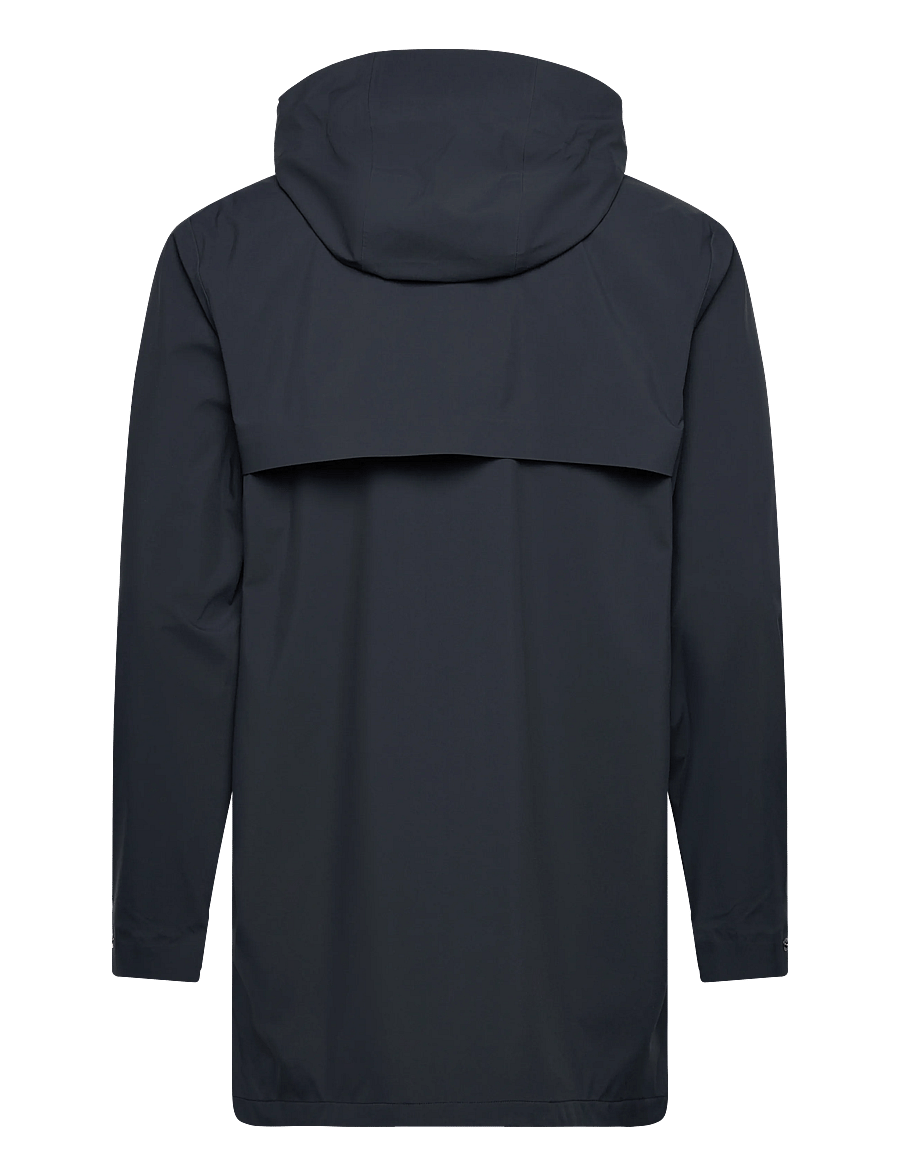 Rains - Suva Hardshell Long Jacket W3 - Õhukesed mantlid - navy - 2