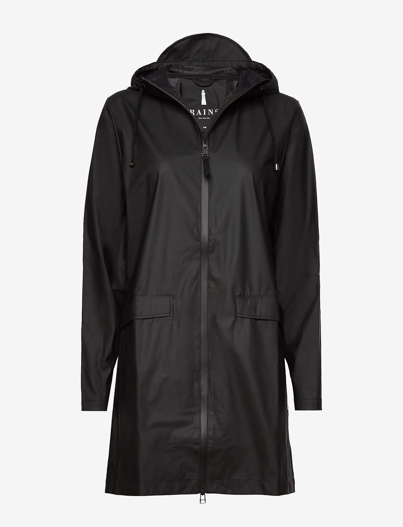 Rains - W Coat - 01 black - 0