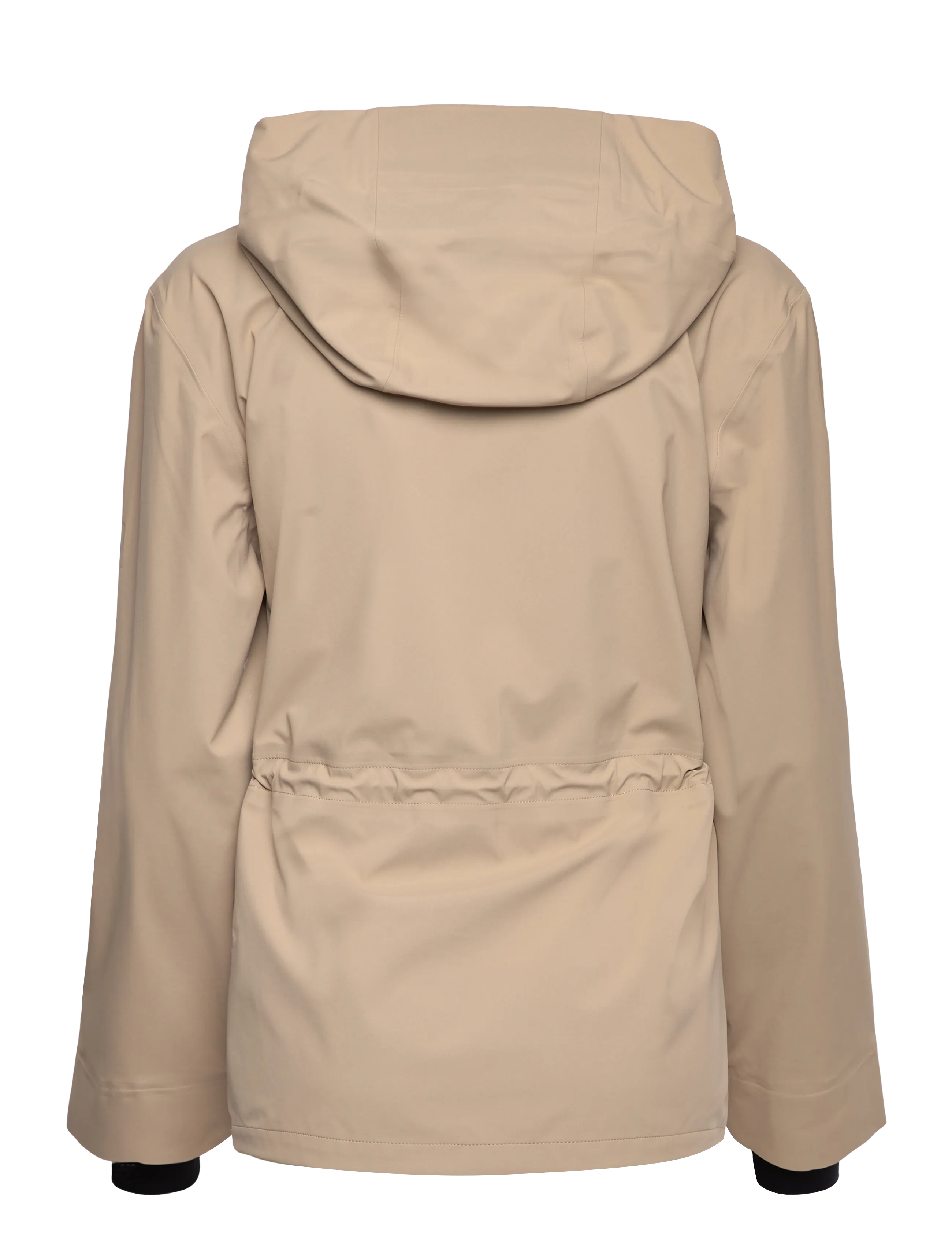 Rains - Suva Hardshell String W Jacket W3 - vihmamantlid - beige - 2