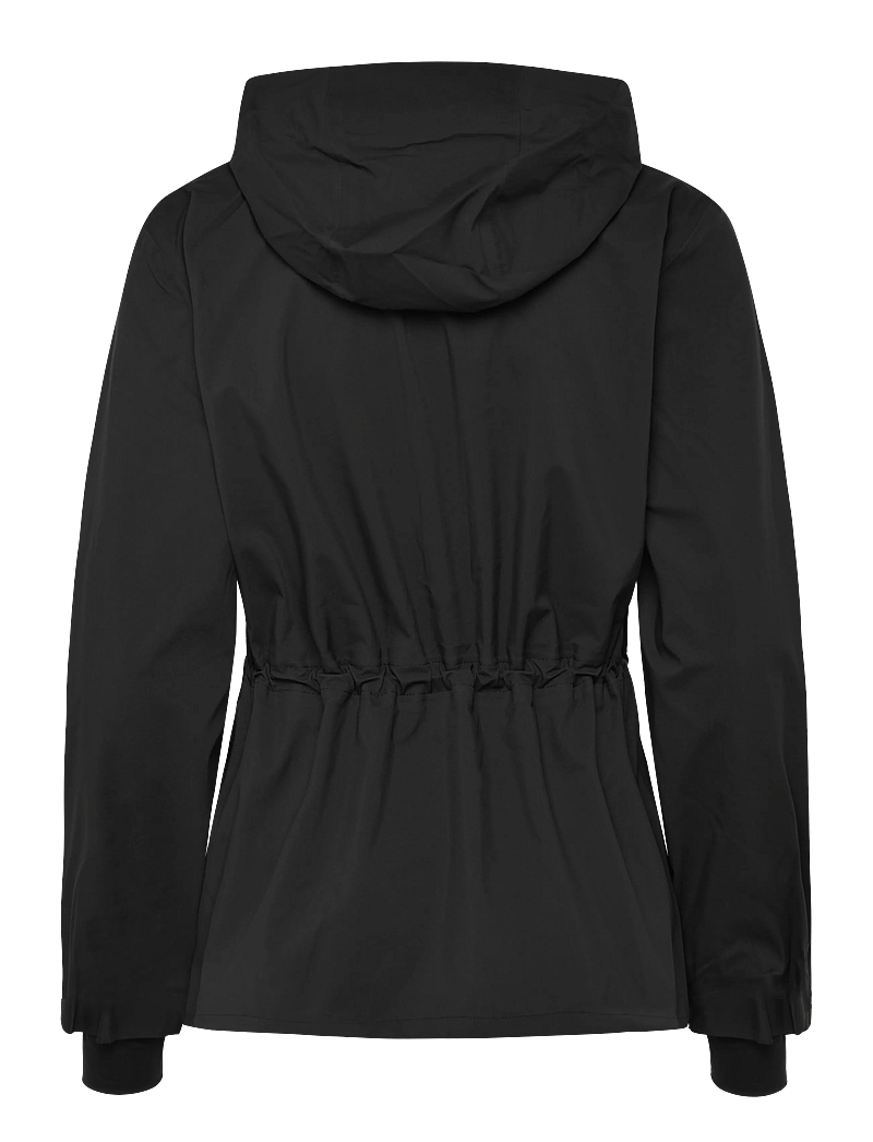 Rains - Suva Hardshell String W Jacket W3 - regenmäntel - black - 2