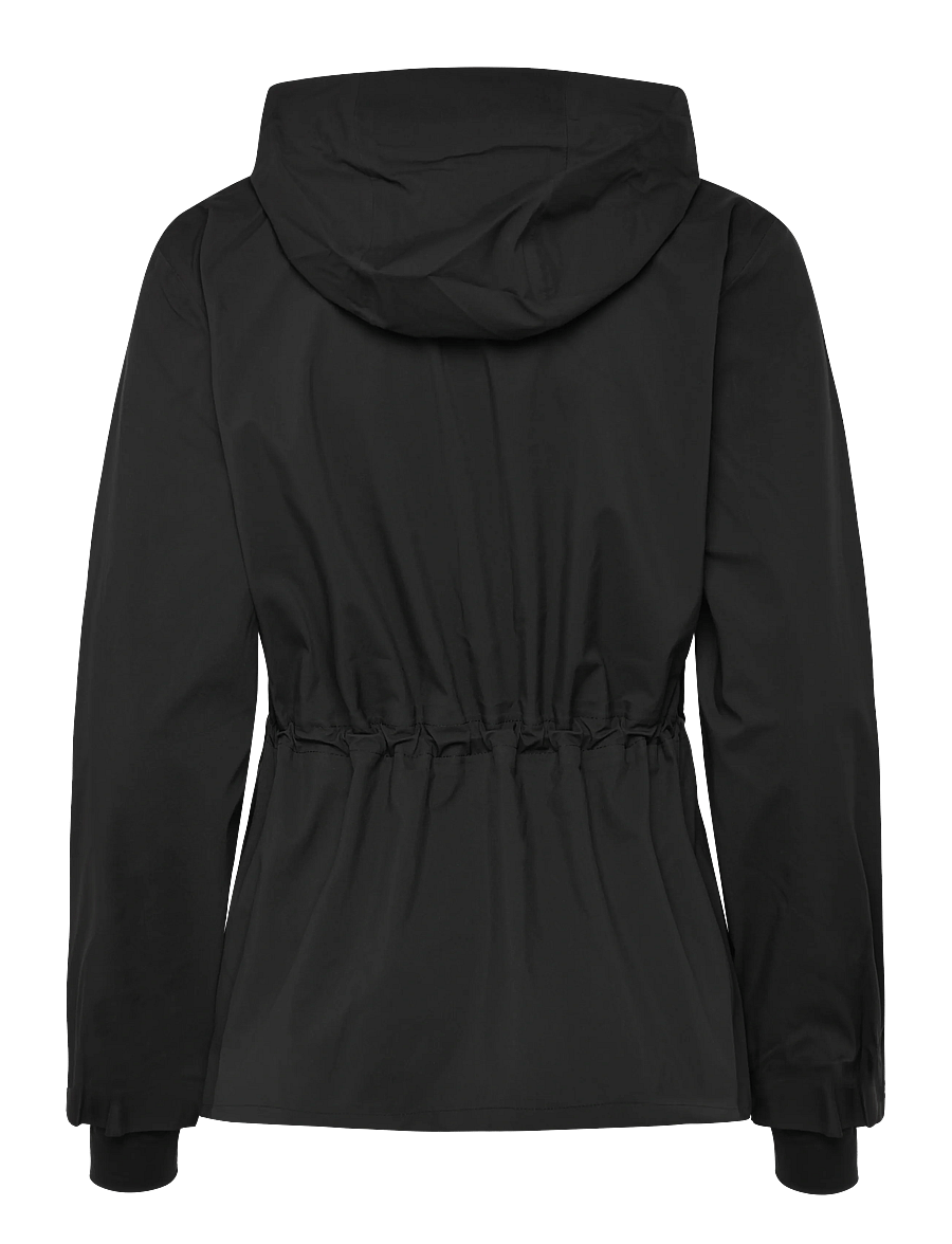 Rains - Suva Hardshell String W Jacket W3 - regenmäntel - black - 2