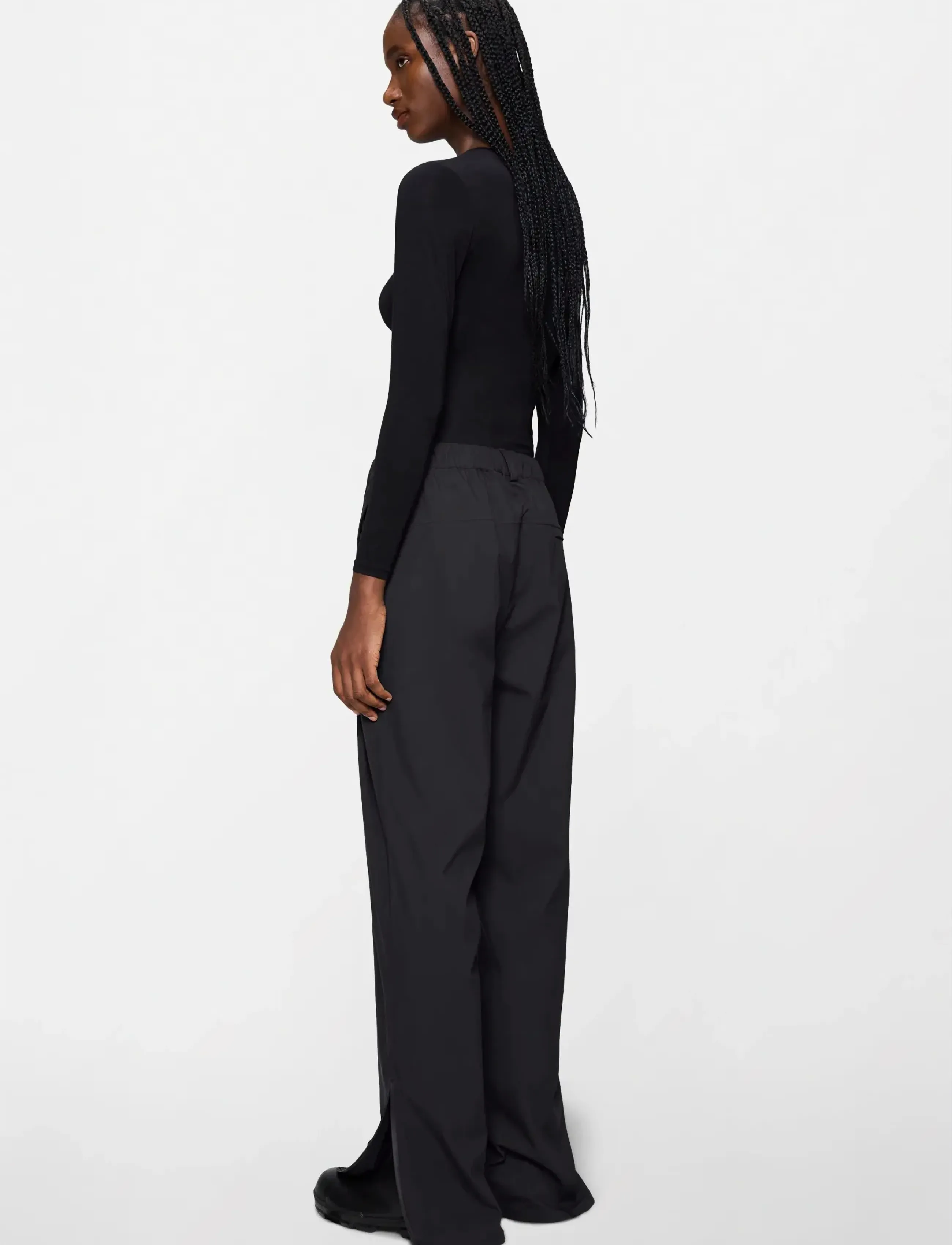 Rains - Suva Hardshell Pants Regular W3 - vabaaja püksid - black - 4