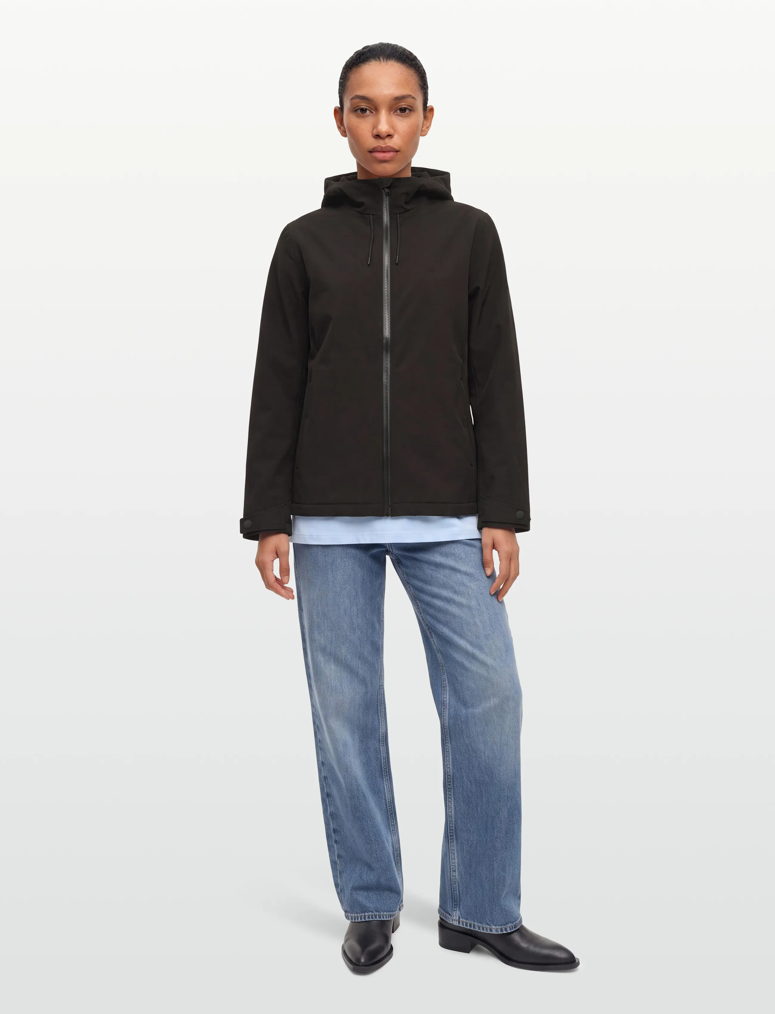 Rains - Suva Softshell Jacket W3T1 - sügisjoped - black - 4