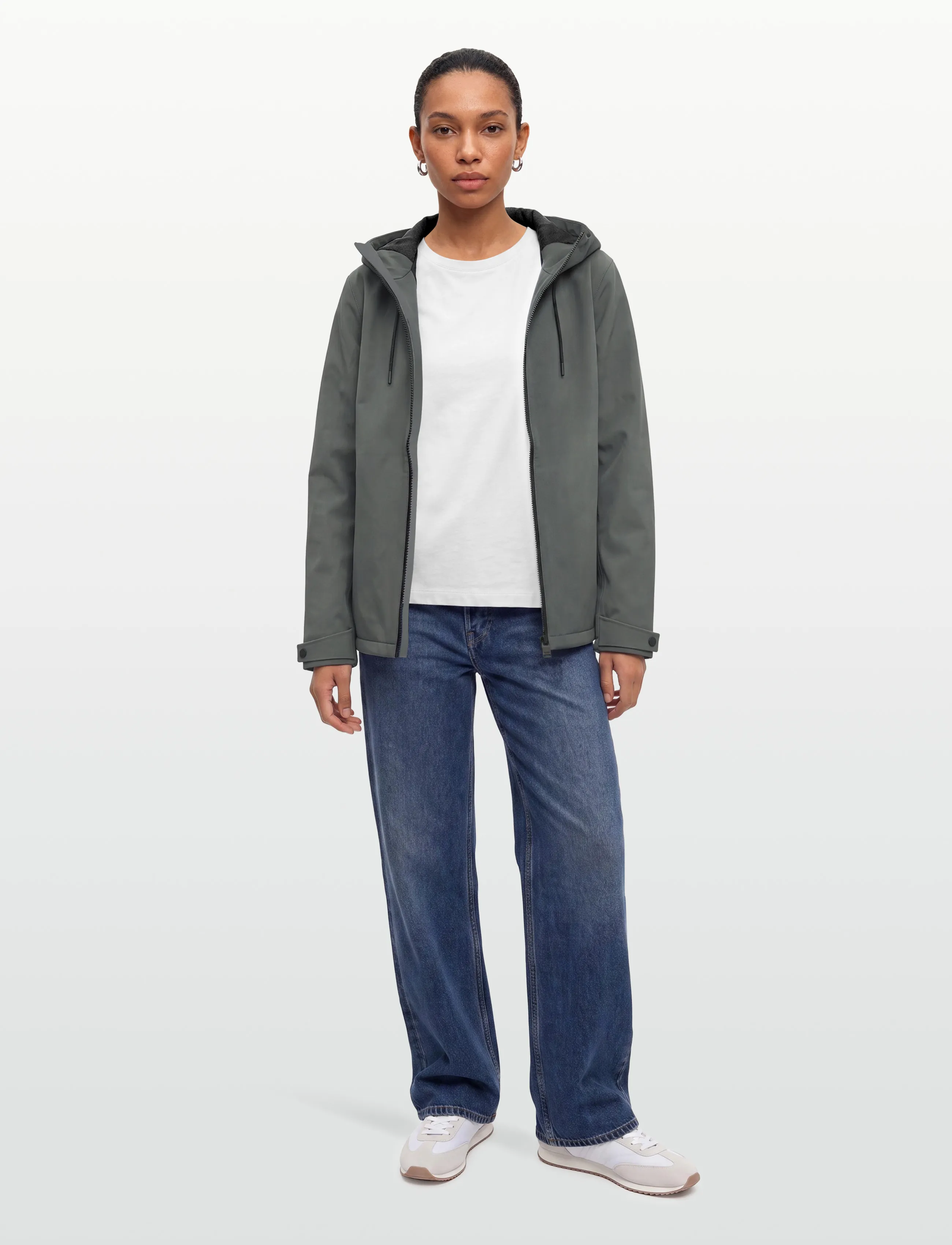 Rains - Suva Softshell Jacket W3T1 - kevadjoped - dark grey - 4