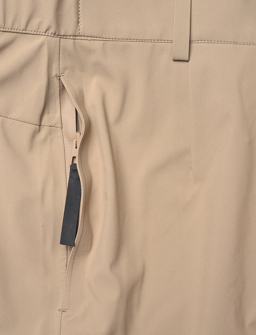 Rains - Suva Hardshell W Capri W3 - friluftsbyxor - beige - 4