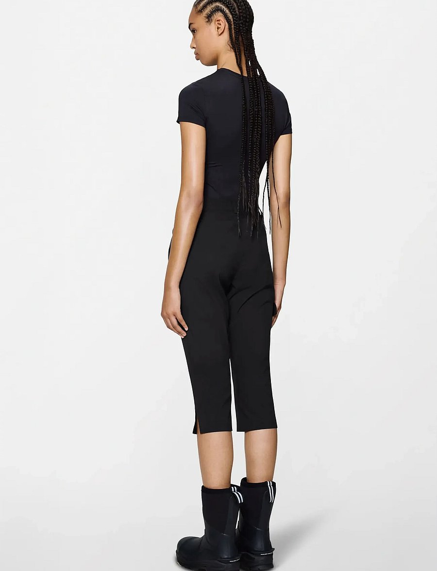 Rains - Suva Hardshell W Capri W3 - friluftsbyxor - black - 3