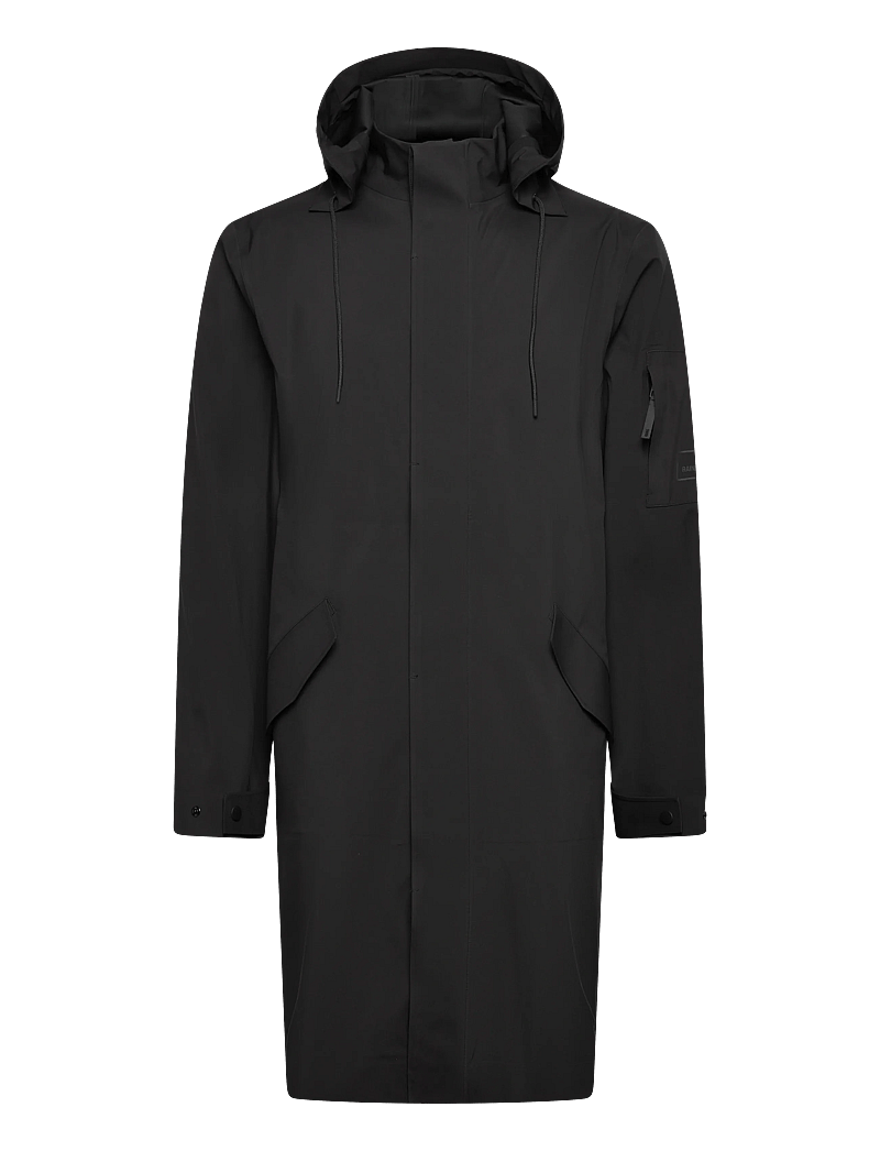 Rains - Suva Hardshell Coat W3 - regenmäntel - black - 1