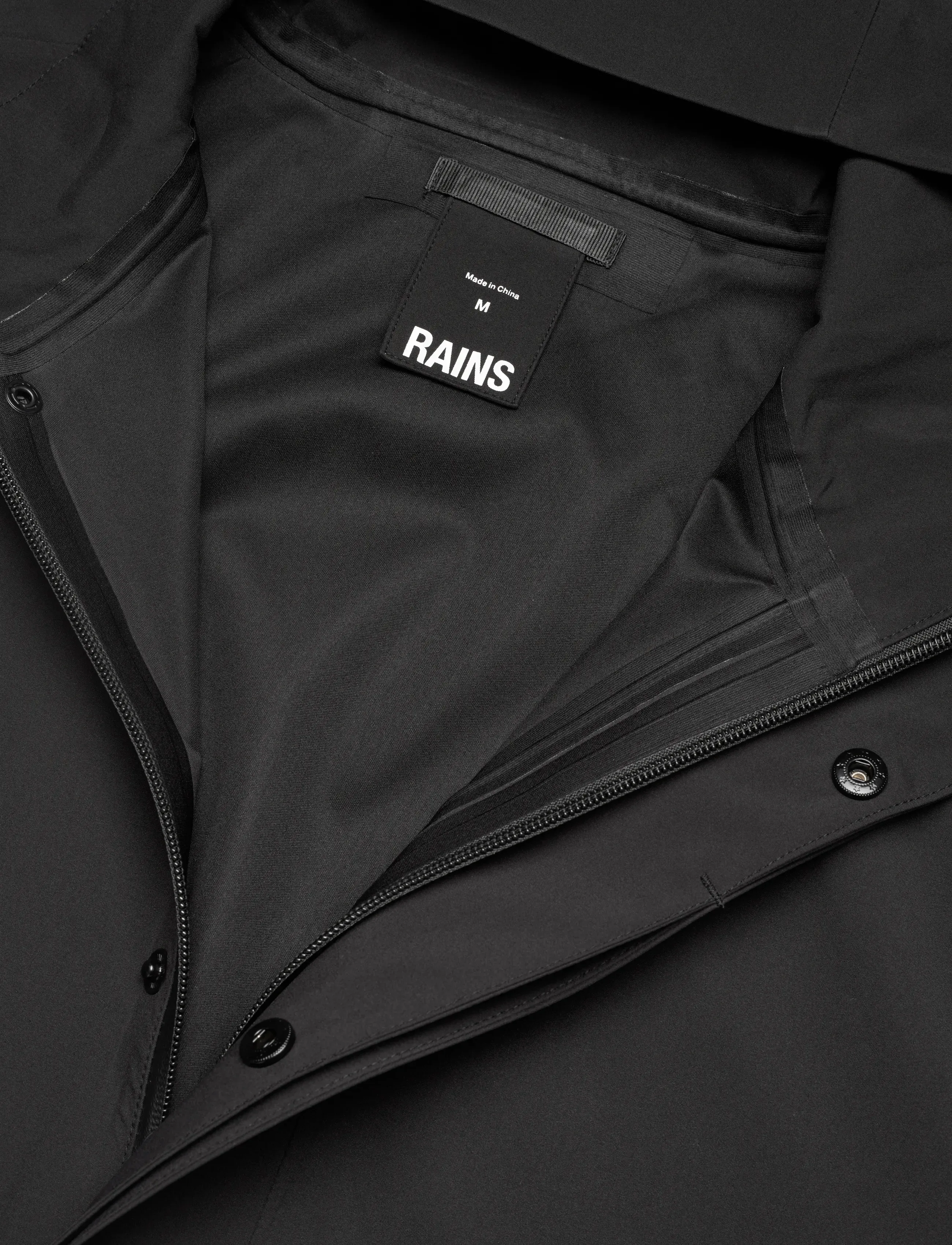 Rains - Suva Hardshell Coat W3 - muotitrendit - black - 4