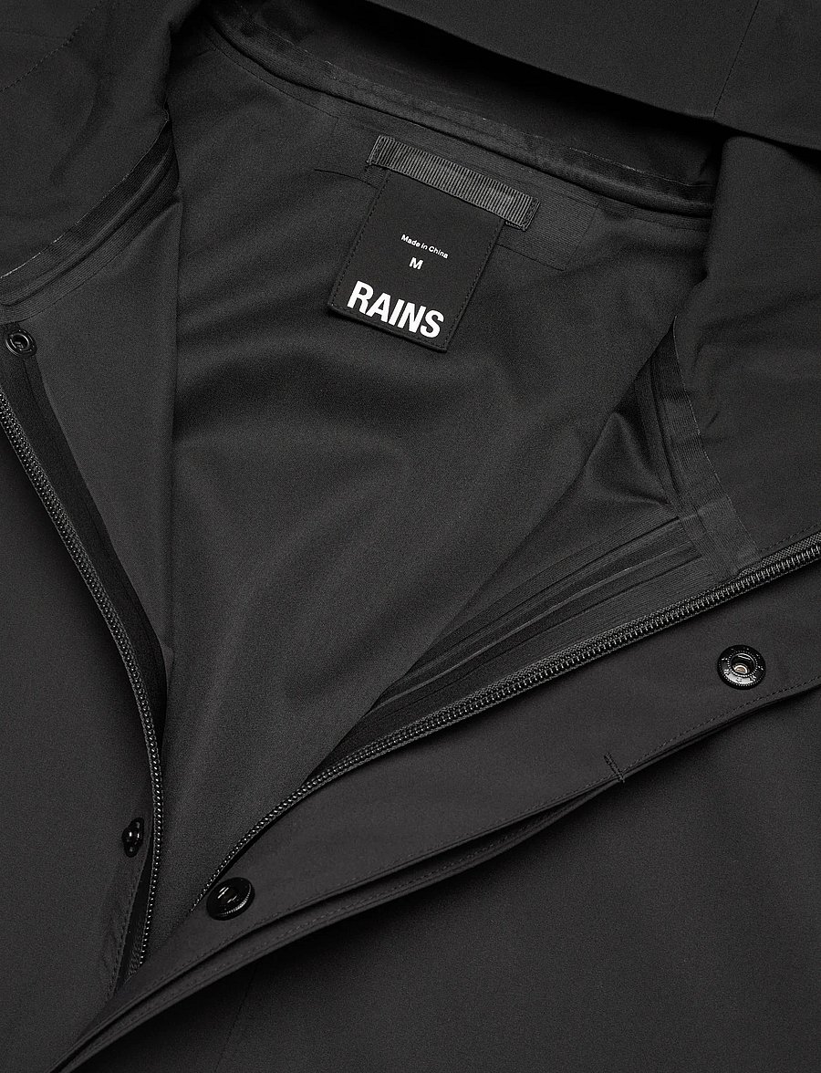 Rains - Suva Hardshell Coat W3 - muotitrendit - black - 4