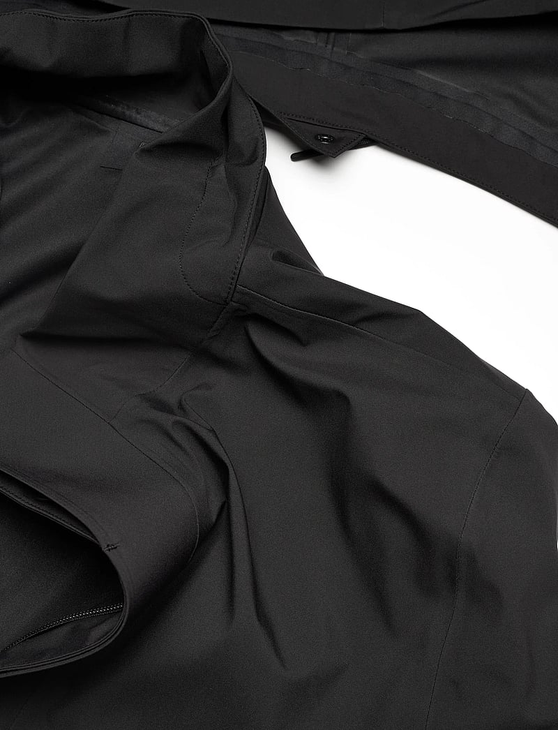 Rains - Suva Hardshell Coat W3 - regenmäntel - black - 5