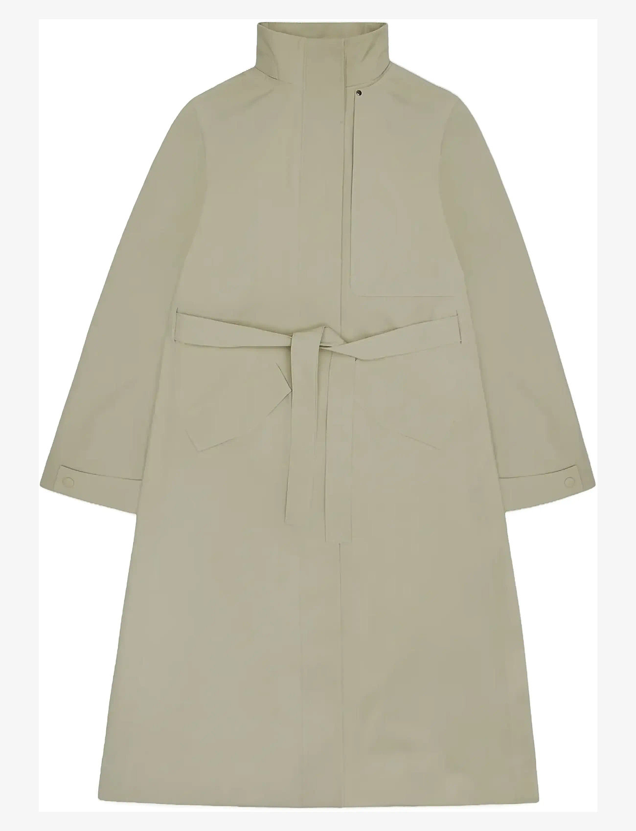 Rains - Suva Hardshell W Coat W3 - trenchcoats - beige - 1