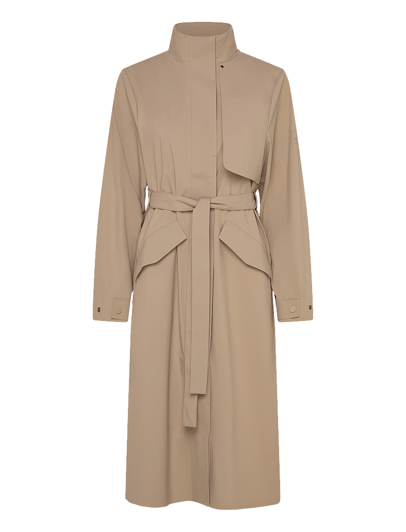 Rains - Suva Hardshell W Coat W3 - trencze - beige - 1