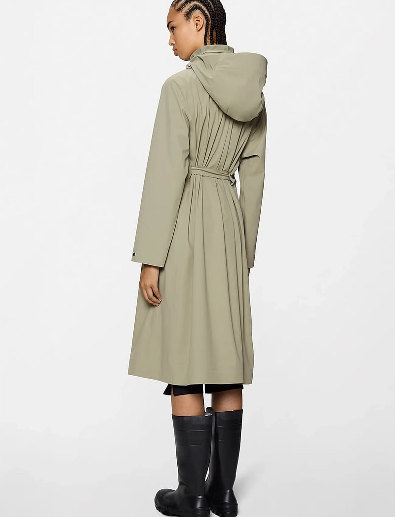 Rains - Suva Hardshell W Coat W3 - trencze - beige - 4