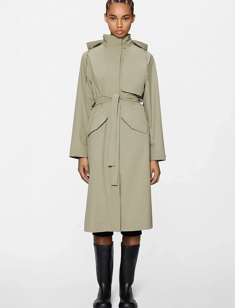 Rains - Suva Hardshell W Coat W3 - trencze - beige - 5