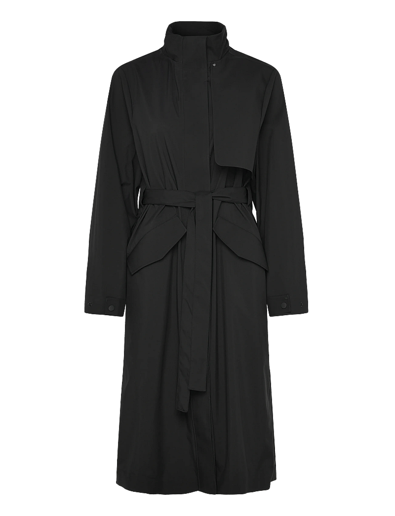 Rains - Suva Hardshell W Coat W3 - vihmamantlid - black - 1