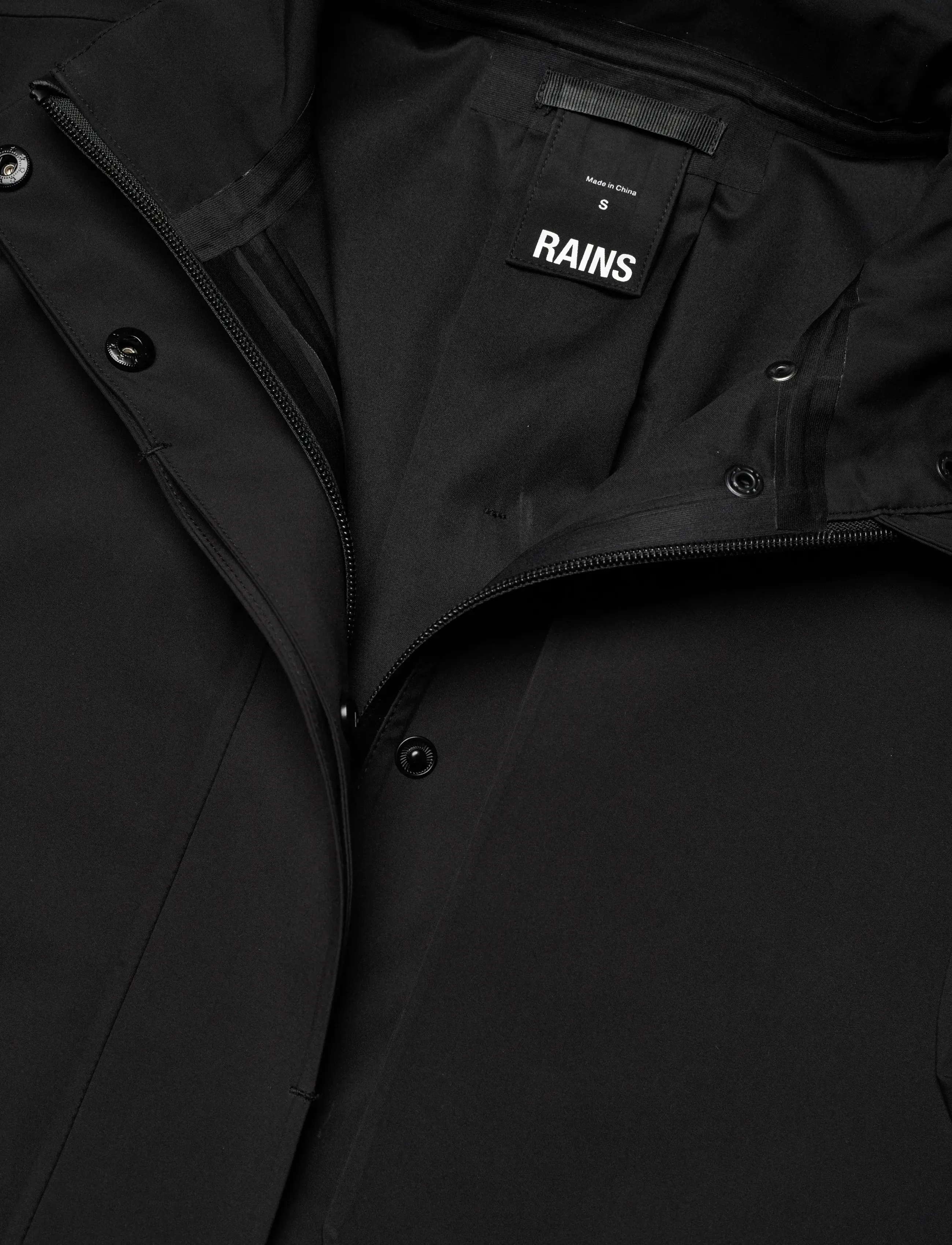 Rains - Suva Hardshell W Coat W3 - trenchcoats - black - 5