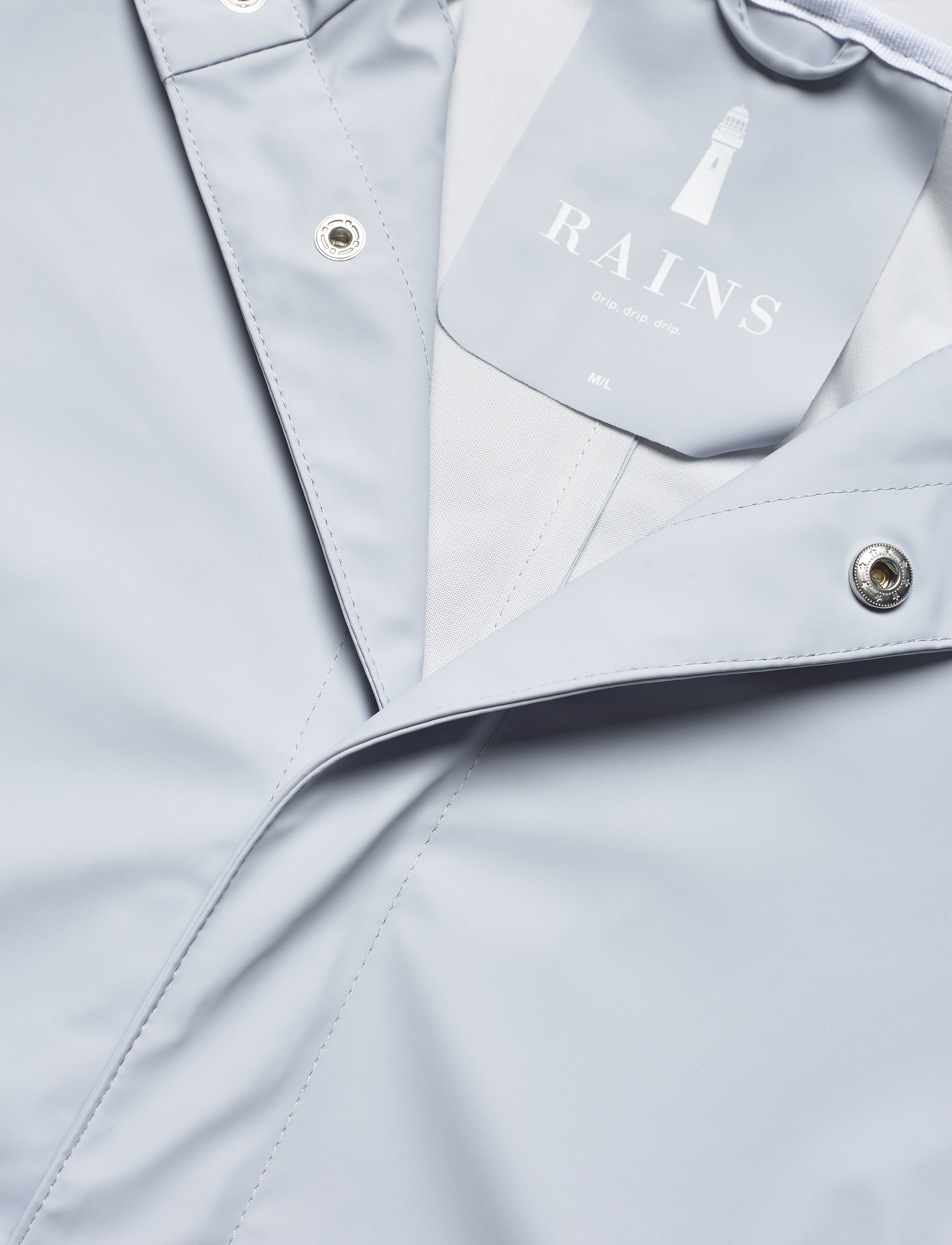 Rains - Coat - ice grey - 2