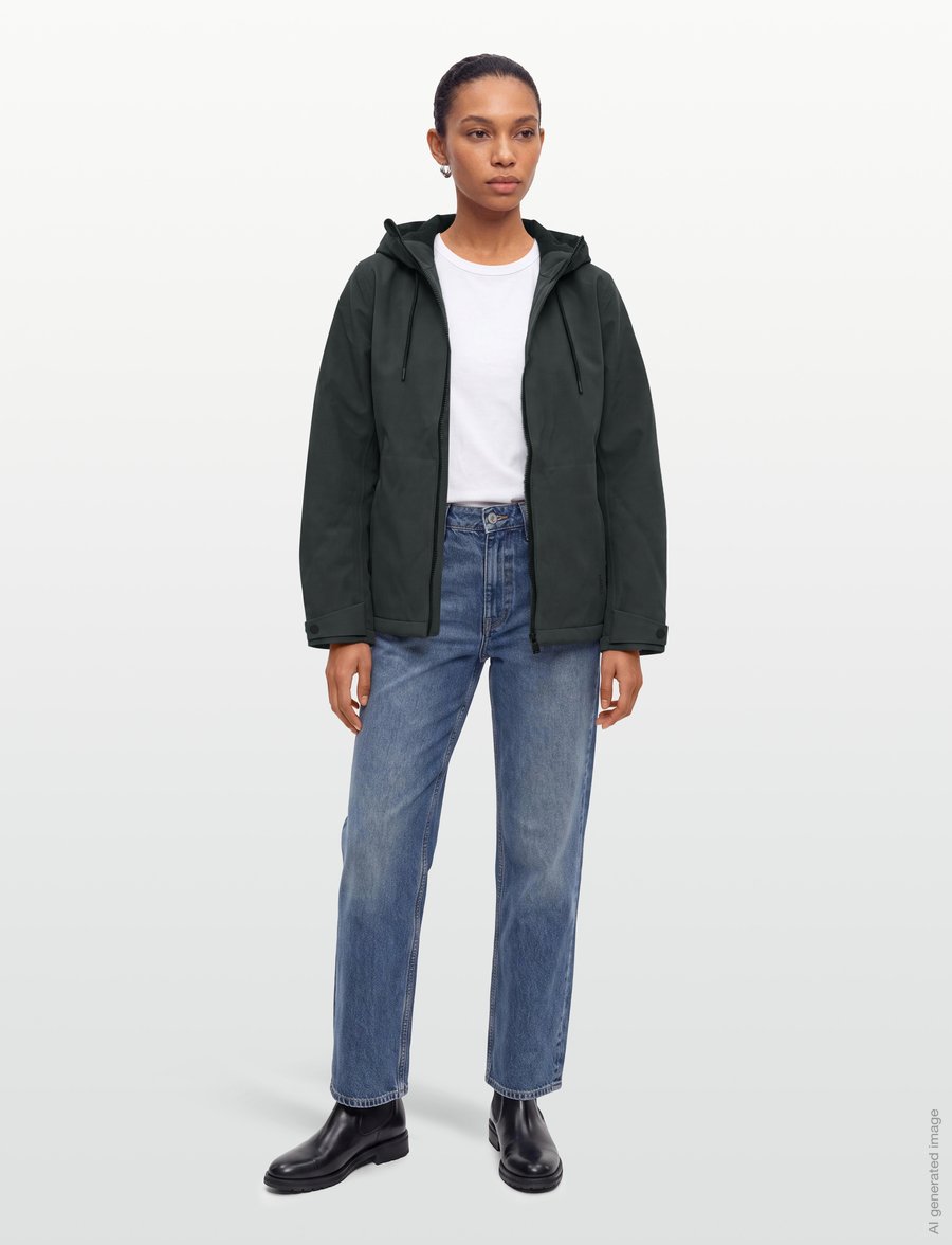 Rains - Suva Softshell W Jacket W3T1 - dark grey - 0