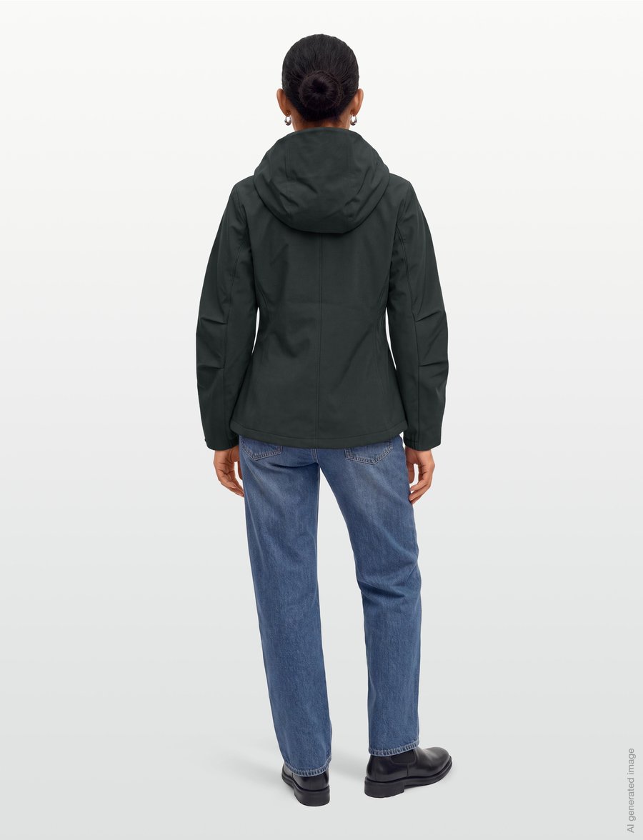 Rains - Suva Softshell W Jacket W3T1 - dark grey - 4